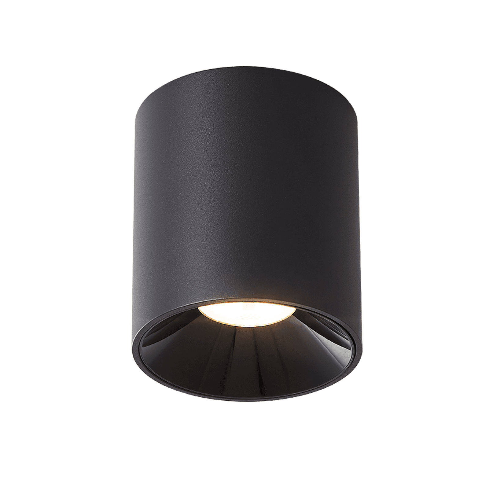 NETTLIFE kattokohdevalaisimet kattokohdevalo pinta - asennettava musta LED - pinta - kohdevalo 7W pyöreä pinta - asennettava keittiö 3000K – Nettlife