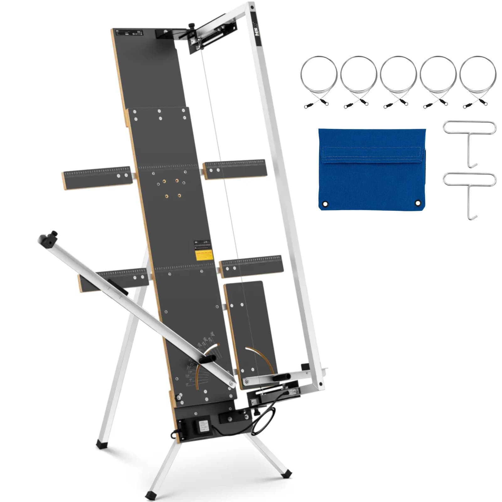 Styroksileikkuri jalustalla ja kiinnikkeellä, pituus 1300 mm, syvyys 330 mm, 200 W – MSW