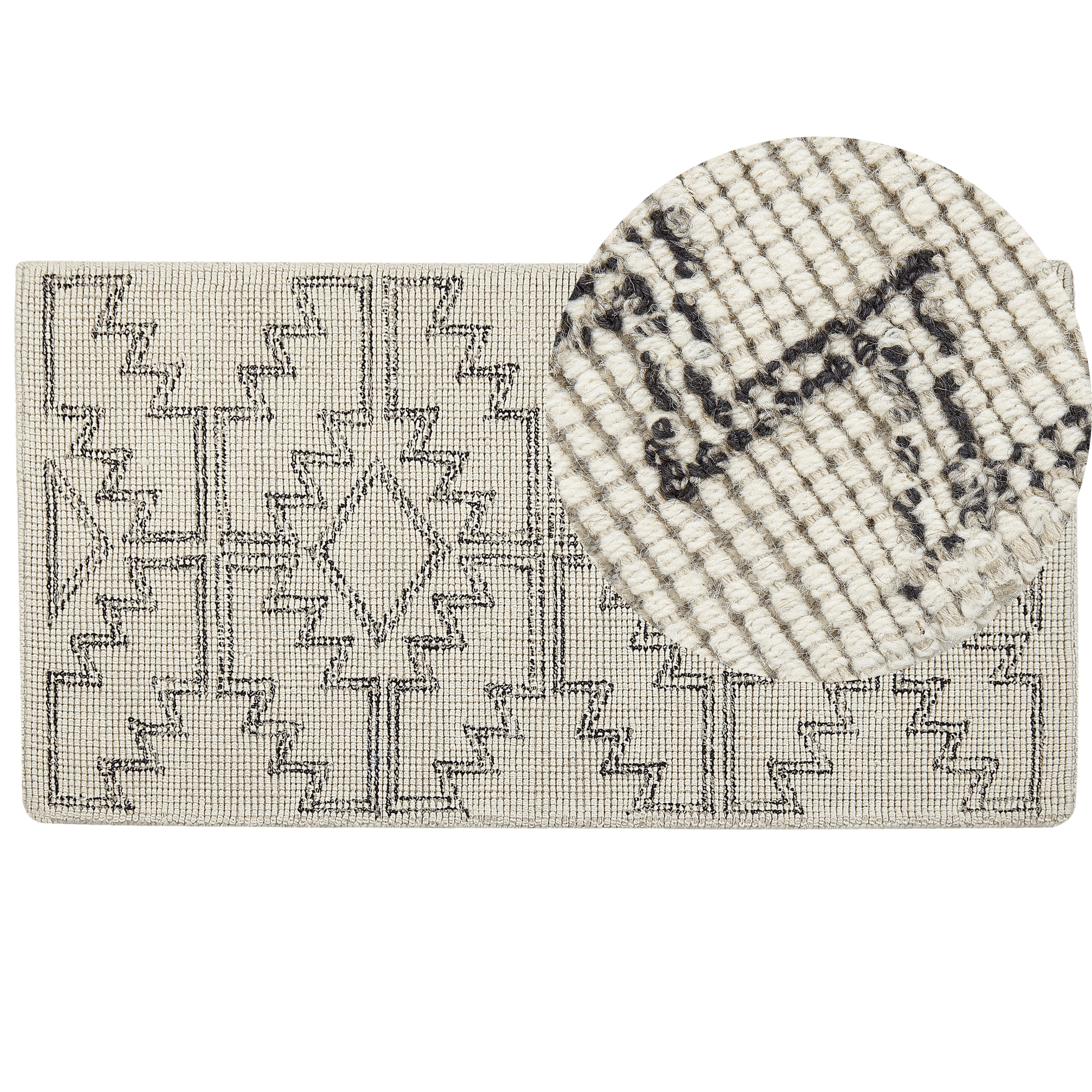 Matto URLA Beige 80 x 150 cm villa