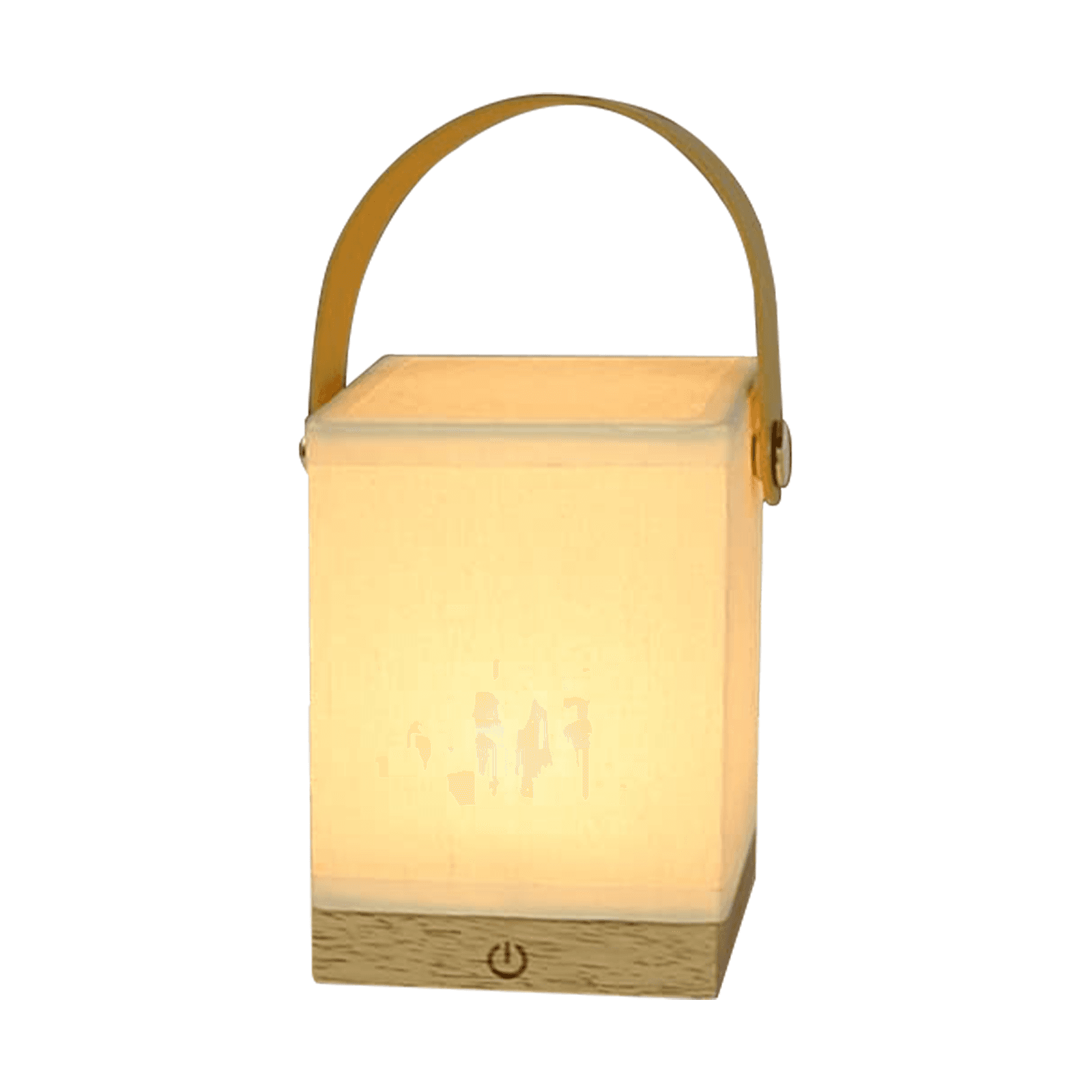 NETTLIFE Yöpöytävalaisin Kosketusnäyttö, LED-pöytävalaisin - Himmennettävä, Lahja USB-ladattavalla Akulla, Moderni Kannettava Kangas Yöpöytävalaisin – Nettlife