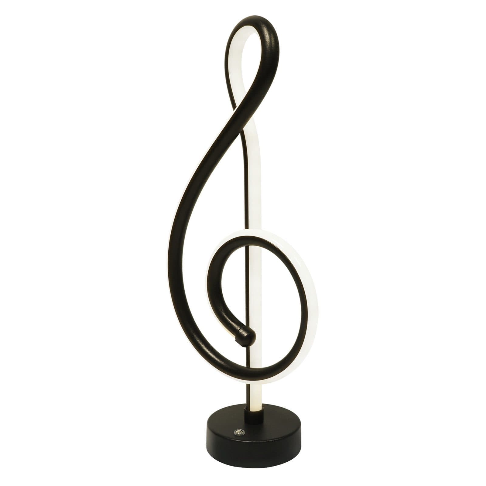 NETTLIFE Langaton, LED - pöytävalaisin Kosketushimmennettävä, Paristolla, Musta, Ladattava, USBKosketushimmennettävä – Nettlife