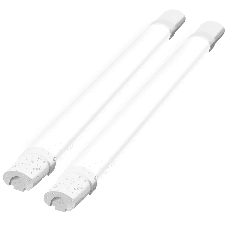 NETTLIFE 2- in -1 LED - kattovalaisin, kosteudenkestävä, 90 cm - 24 w, 3000 lumenia, kattovalaisin, keittiön lamppu, kylpyammeen lamppu, IP65, 5000 k – Nettlife