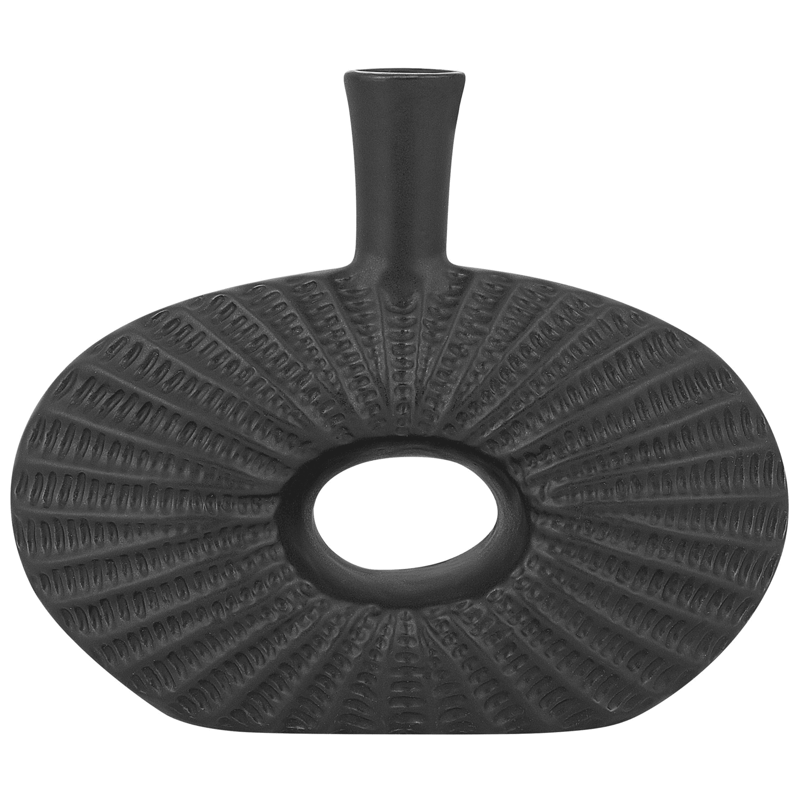 Koristemaljakko ARWAD kivitavara 24 cm Musta