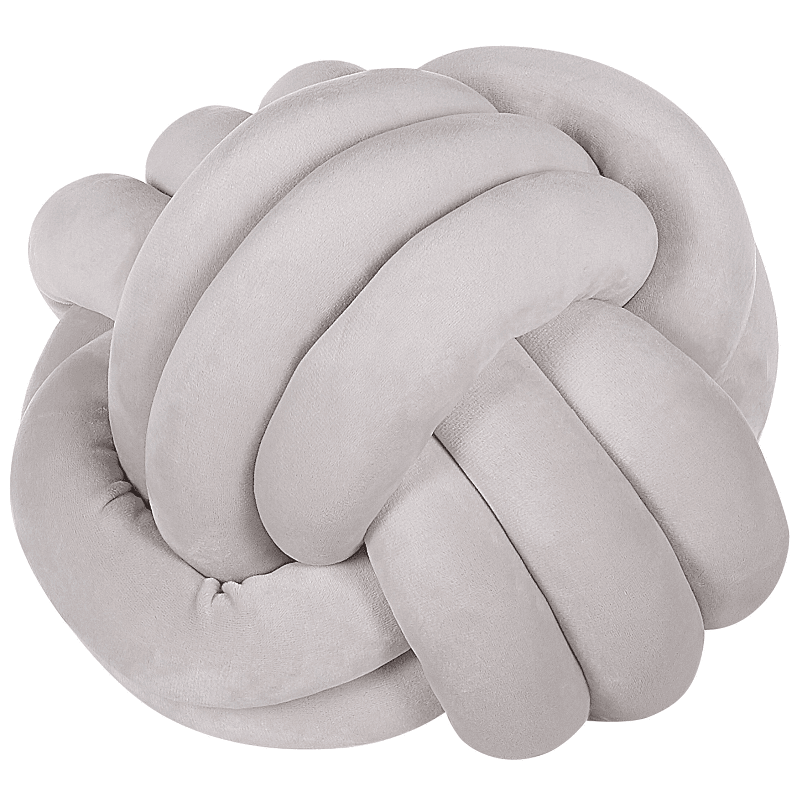 Koristetyyny MALNI sametti 30 x 30 cm Vaaleanharmaa Hillitty – Beliani