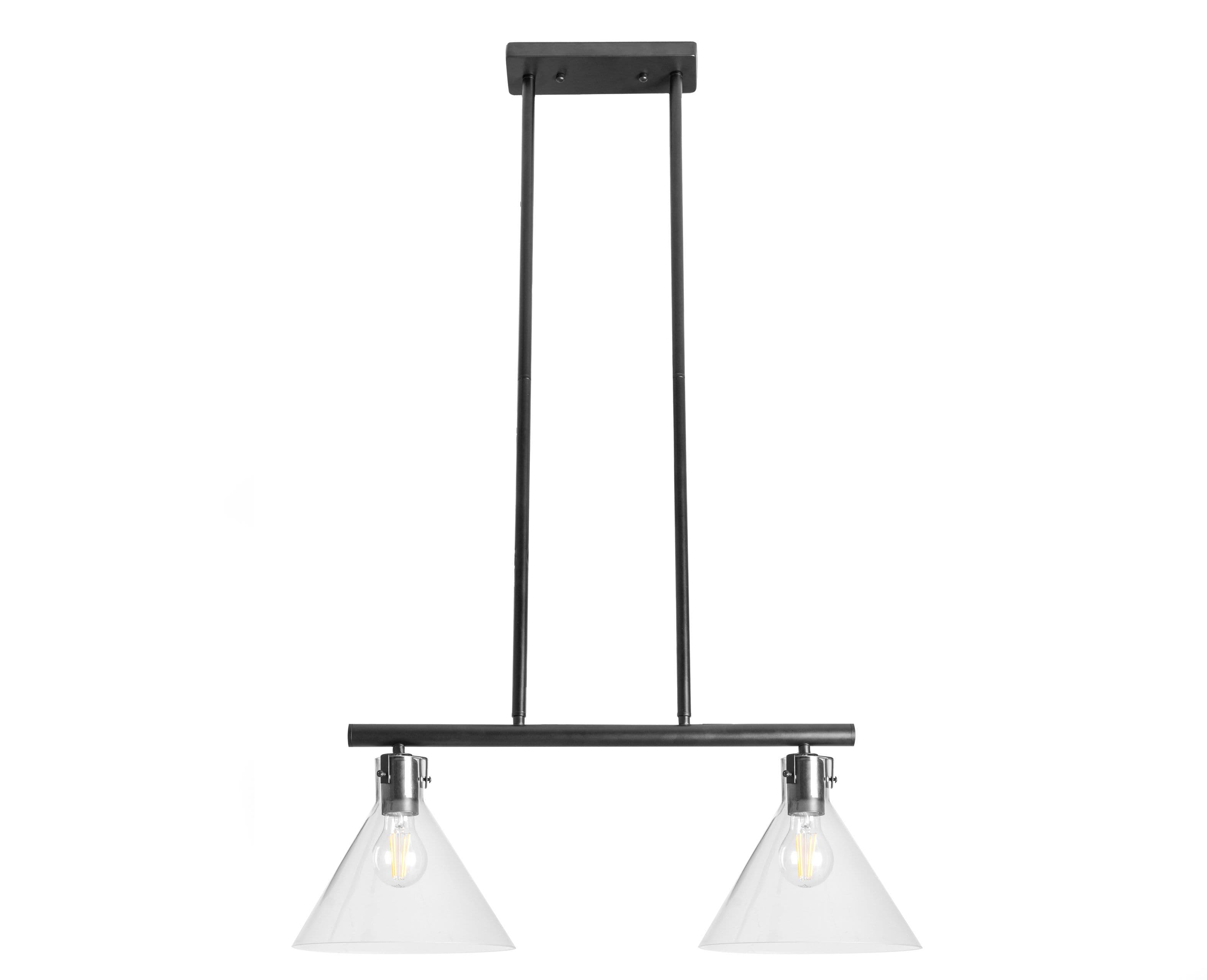 TOOLIGHT riippuvalaisin APP317-2CP musta, 82X23X82CM – Toolight