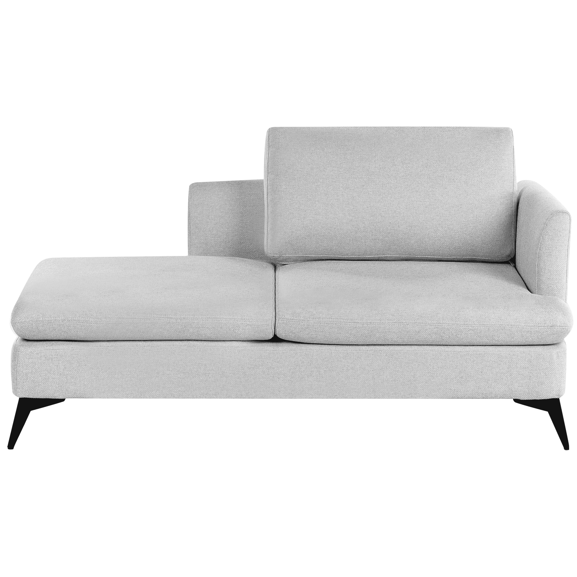 Divaani oikea SIEVOZ kangas Vaaleanharmaa