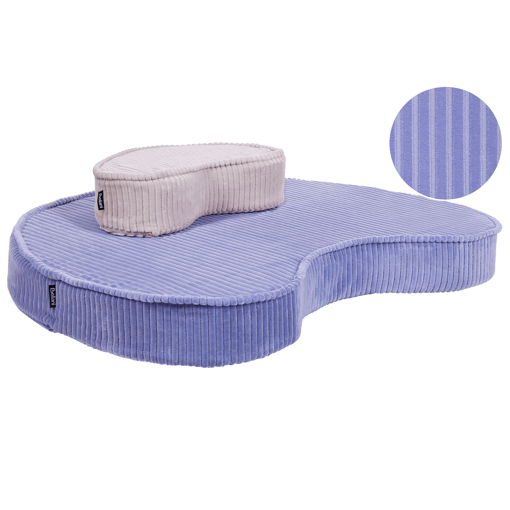 Rahi NILI sametti Vaaleanvioletti 90/40 cm 75/25 cm 10 cm