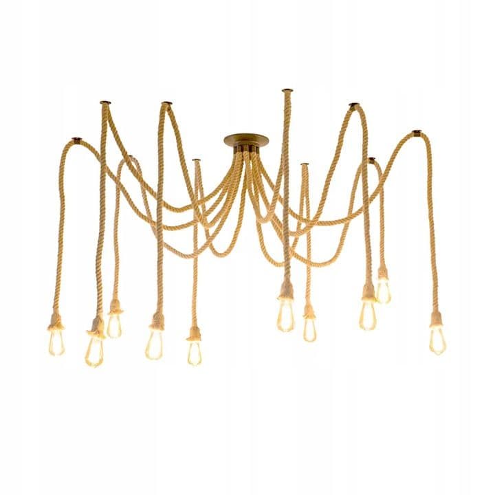 TOOLIGHT riippuvalaisin APP682-10CP SPIDER Musta, 150x20x150cm – Toolight