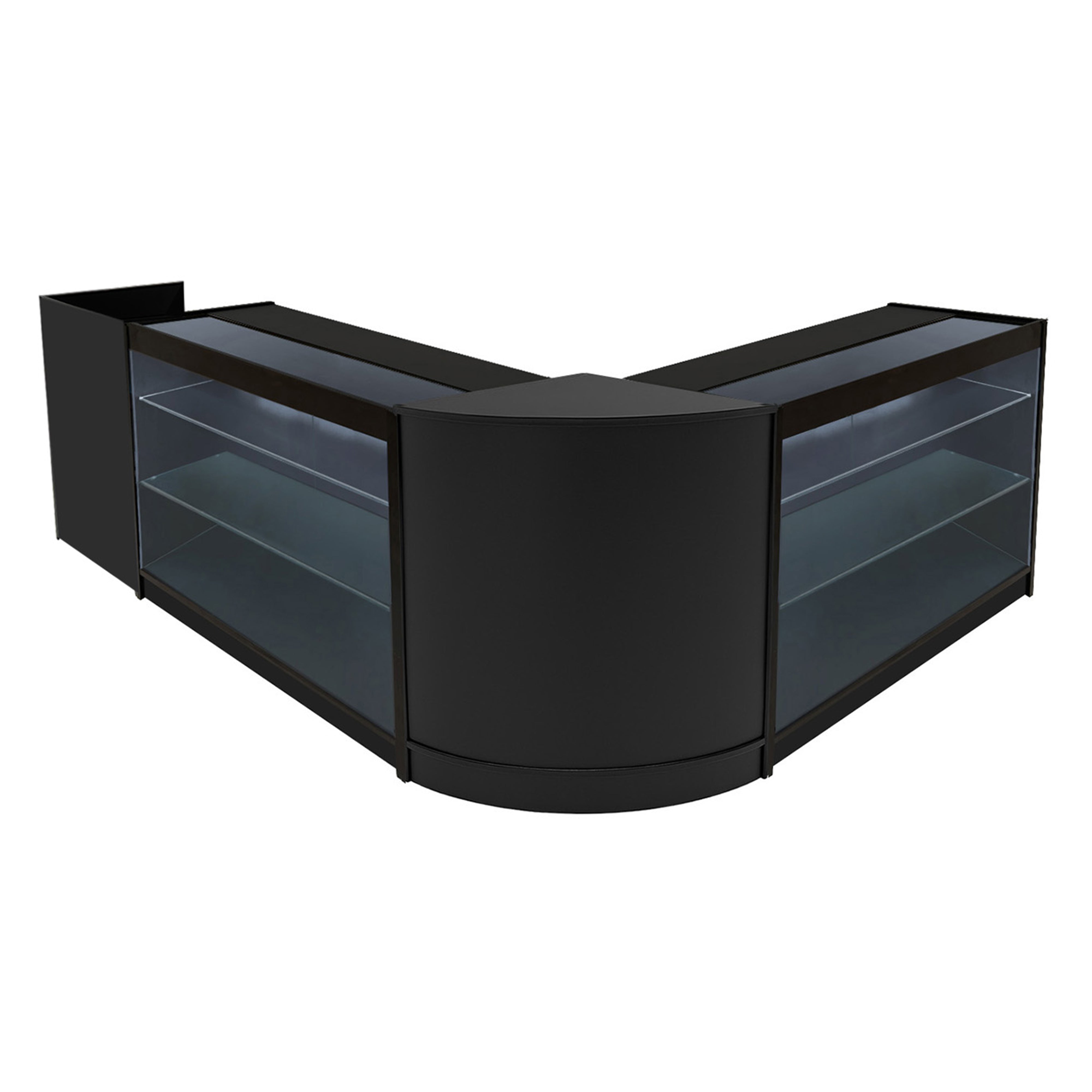 Aries LED-myymälätiski CM60, TB60 ja 2 x K1200 - musta – Monstershop