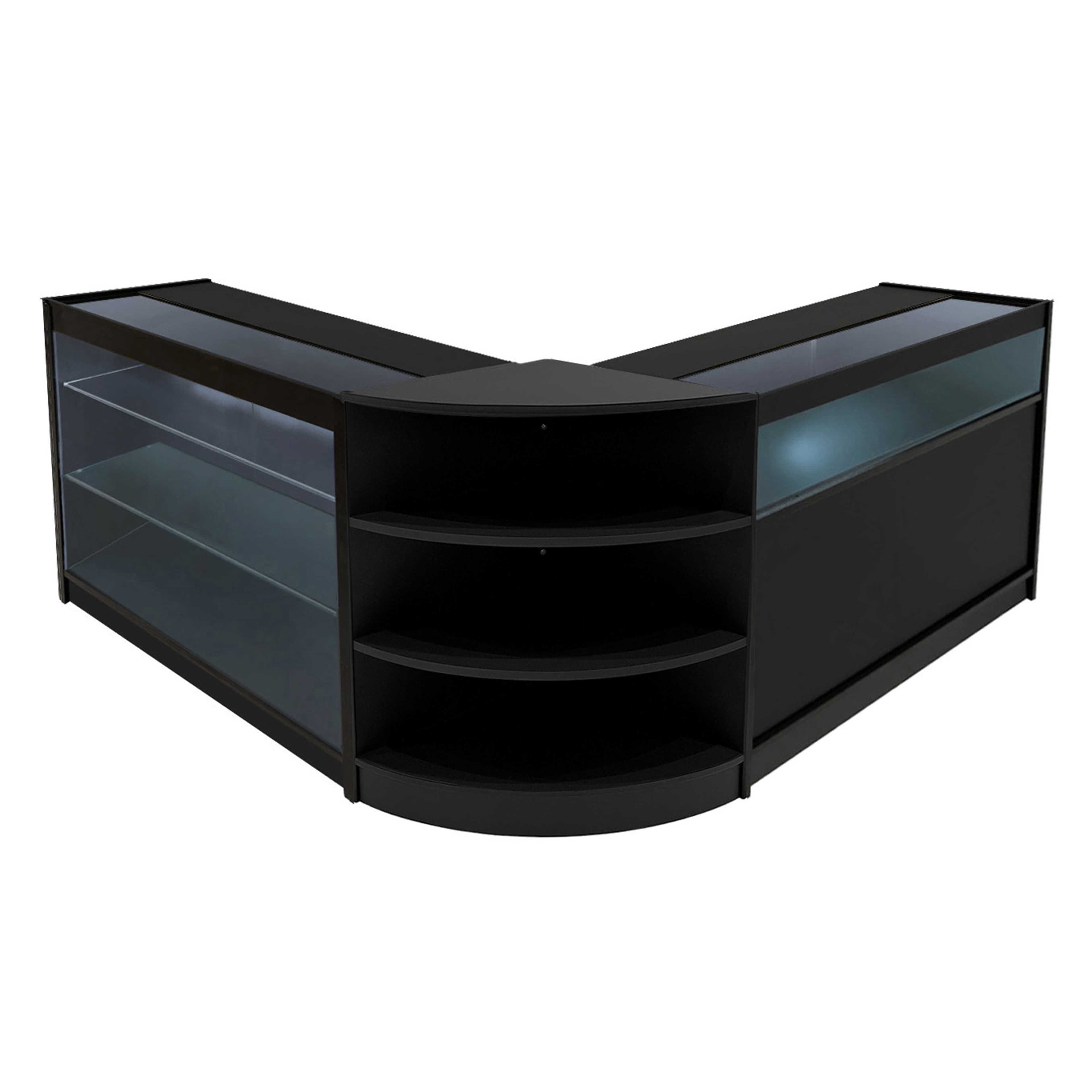 Demeter LED-myymälätiskisarja K1200, B1200 ja LM60 - musta