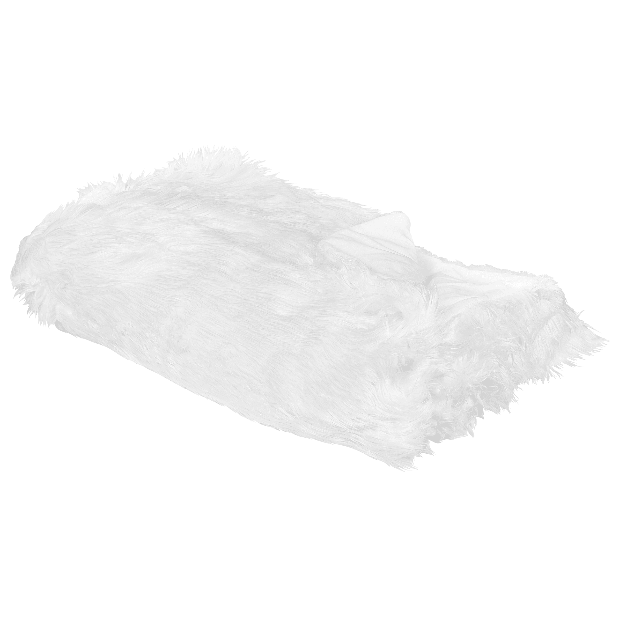 Päiväpeitto DELICE kangas 150 x 200 cm Valkoinen – Beliani