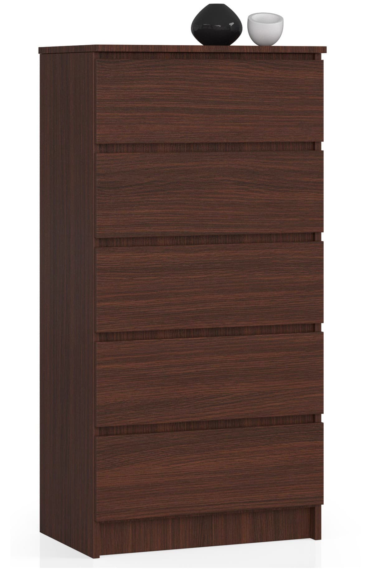 Akord Lipasto 5 Laatikoa Wenge 60x40x121 – Akord