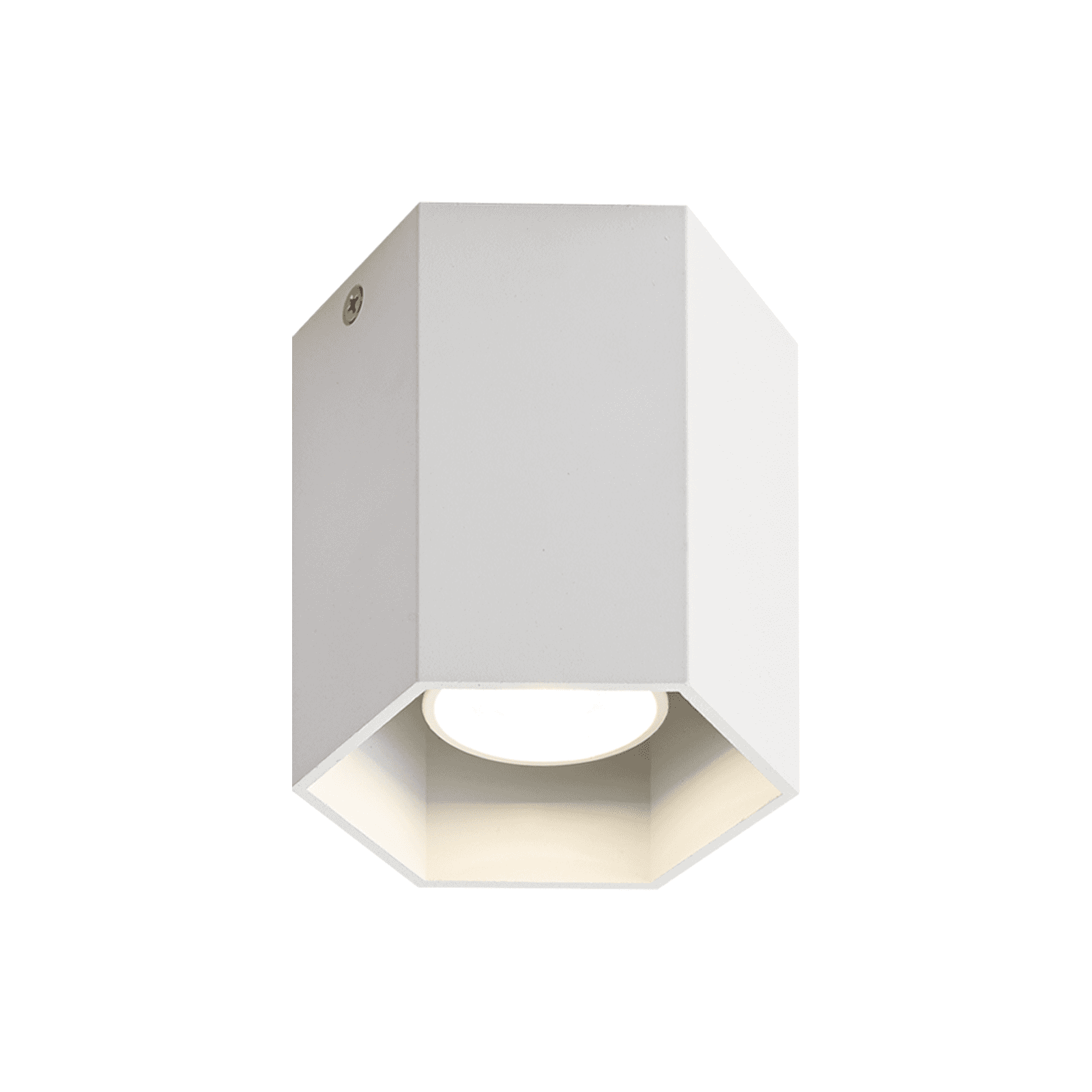 NETTLIFE pinta - asennettavat kattokohdevalaisimet valkoiset: moderni GU10- alumiininen eteisvalaisin ruokailutilaan ilman lamppua – Nettlife