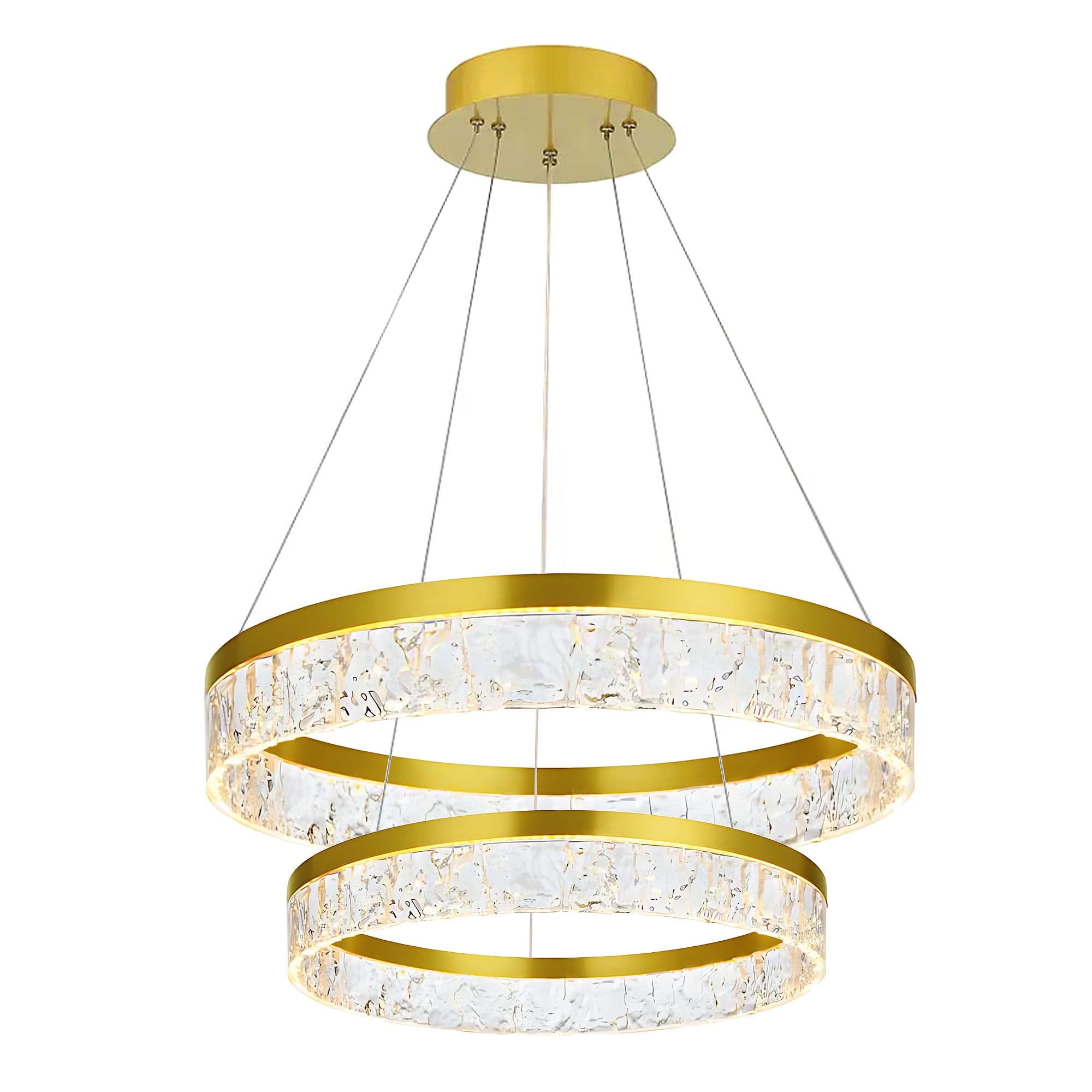 TOOLIGHT riippuvalaisin LHJ049-CP2 kulta, 60x60x6,5cm