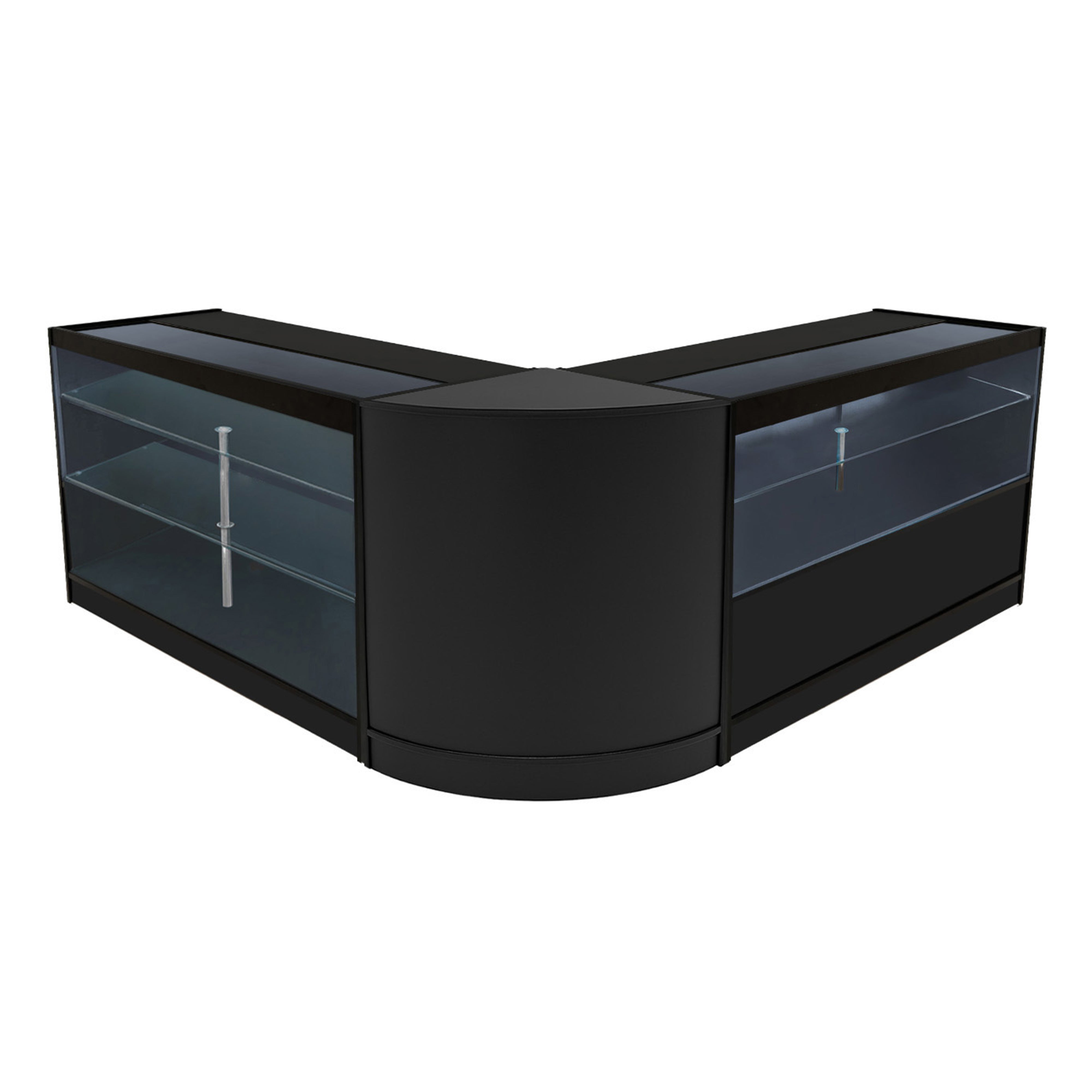 Hera LED-myymälätiskisarja K1500, C1500 ja CM60 - musta