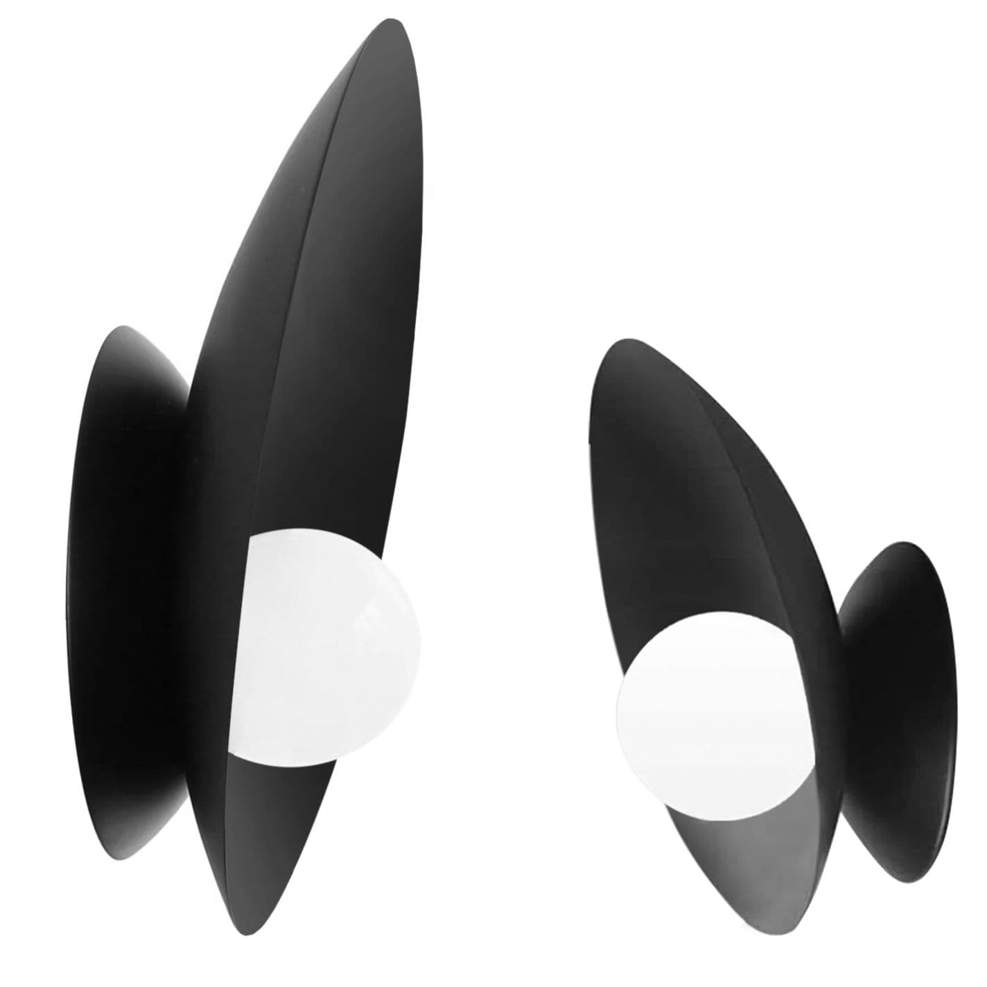 TOOLIGHT seinävalaisin APP1188-1W musta, 28x28x15cm – Toolight