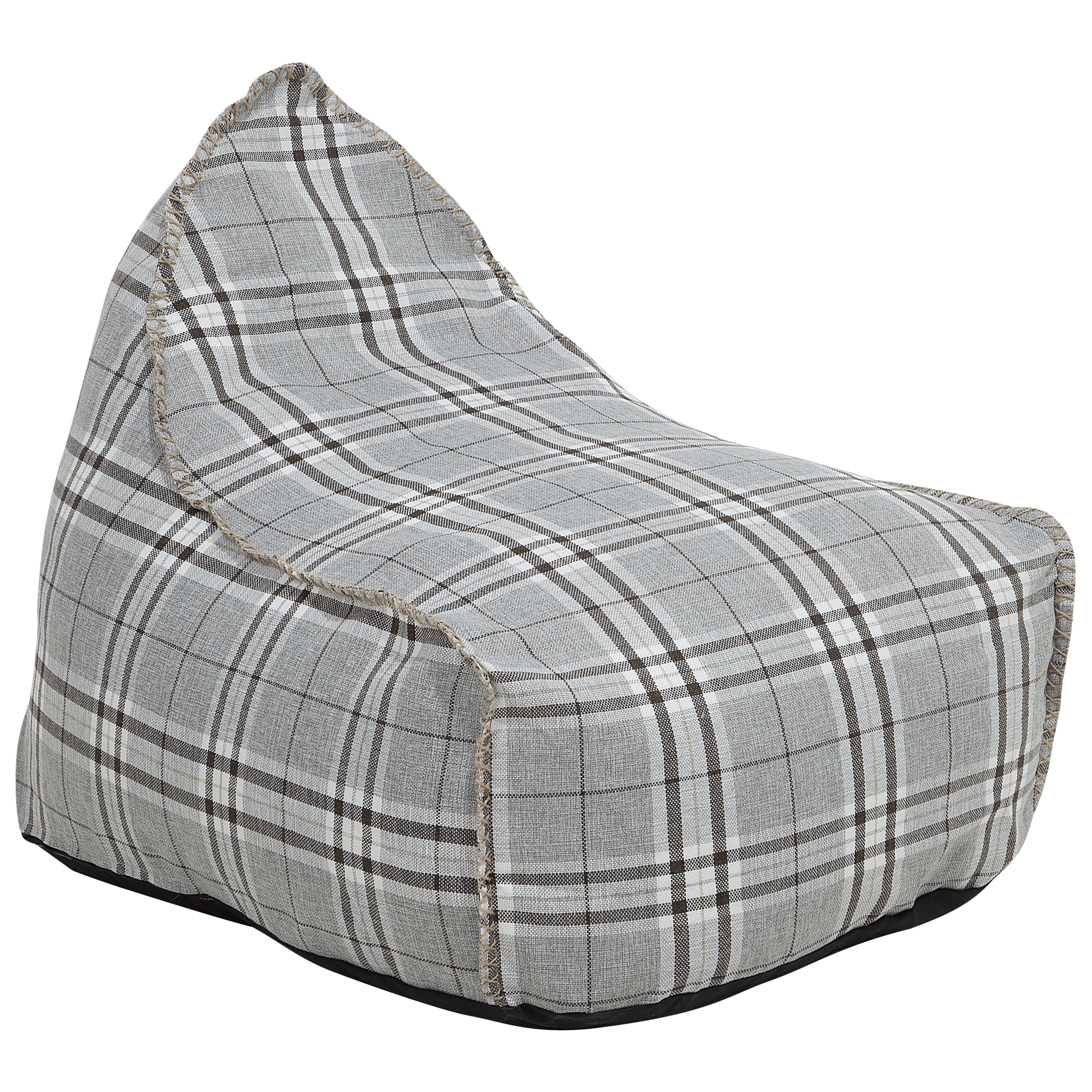 Säkkituoli 200 L DROP LINEN 63 cm 75 cm Harmaa