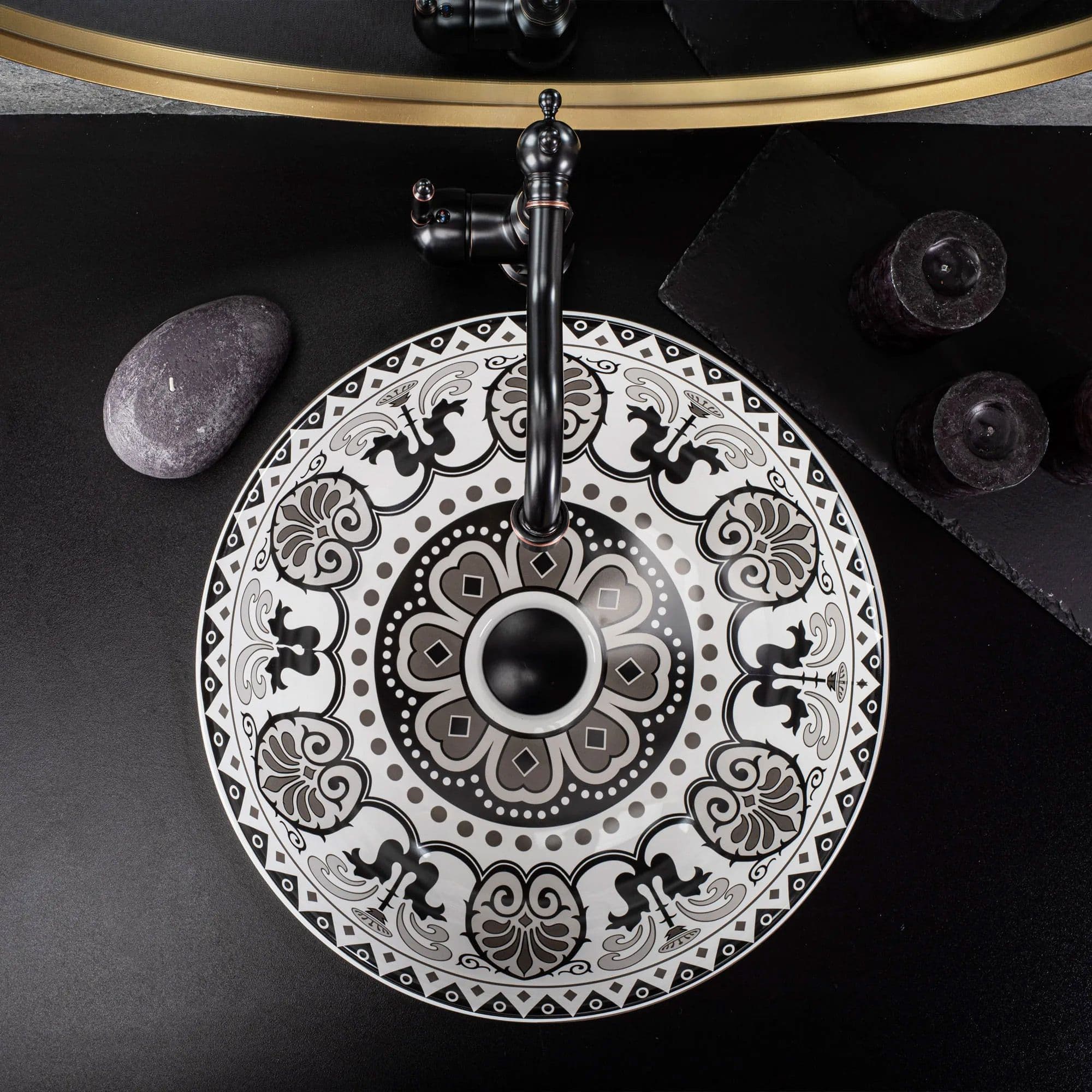 REA Malja-allas ETNO, 40X40X11,5CM