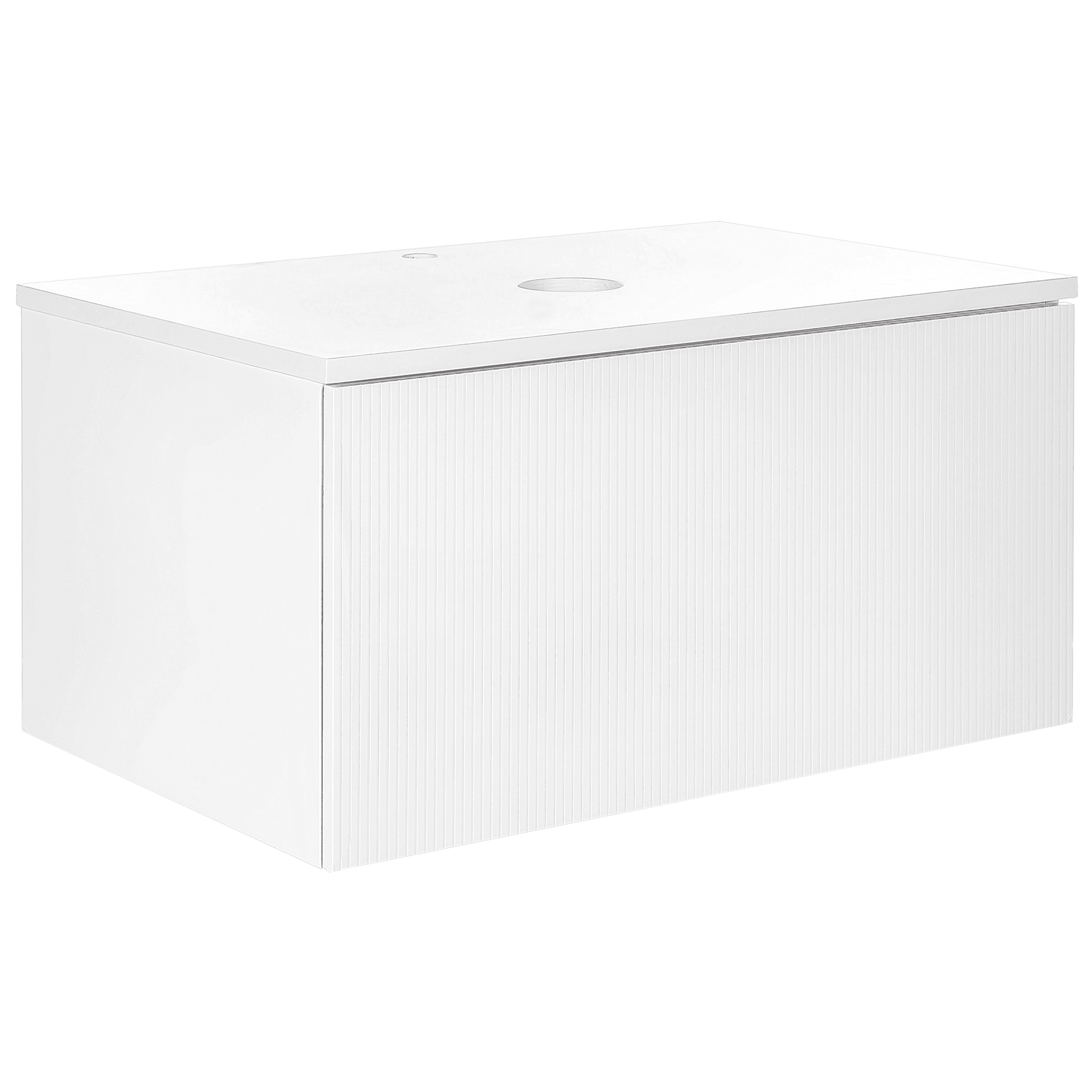 Seinäallaskaappi ALZIRA 80 cm Valkoinen