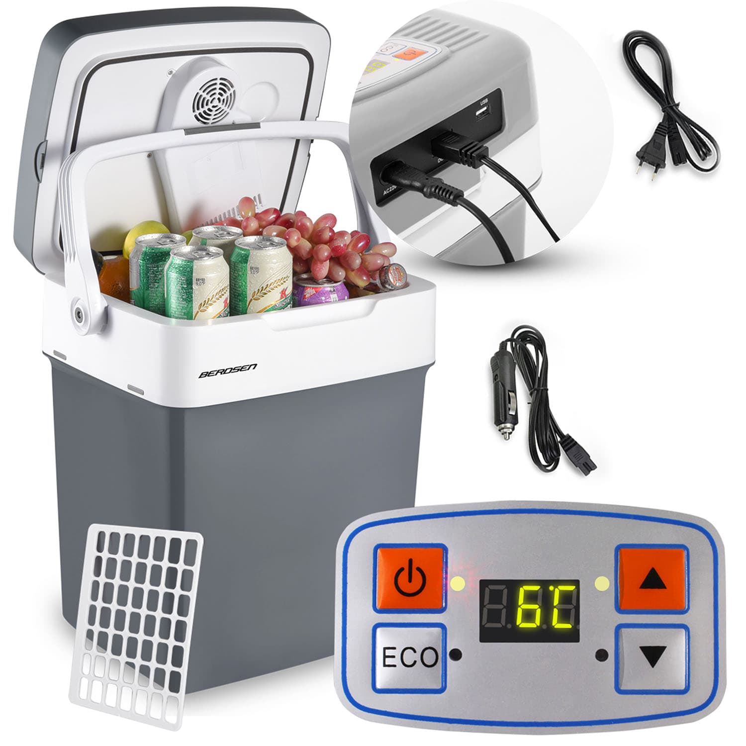 Berdsen Icemax 29 litran matkakylmälaukku ECO-tilassa
