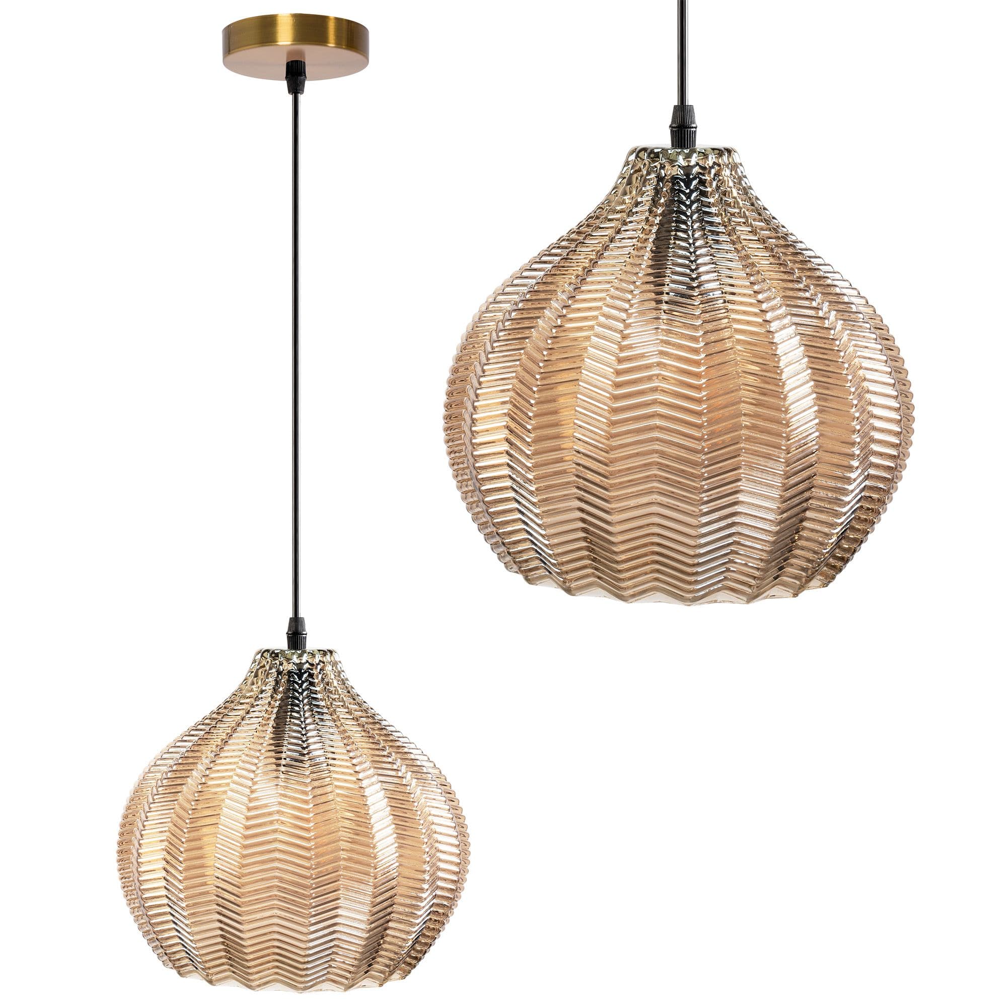 TOOLIGHT riippuva kattovalaisin APP893-1CP musta, 20,5x23x90cm – Toolight