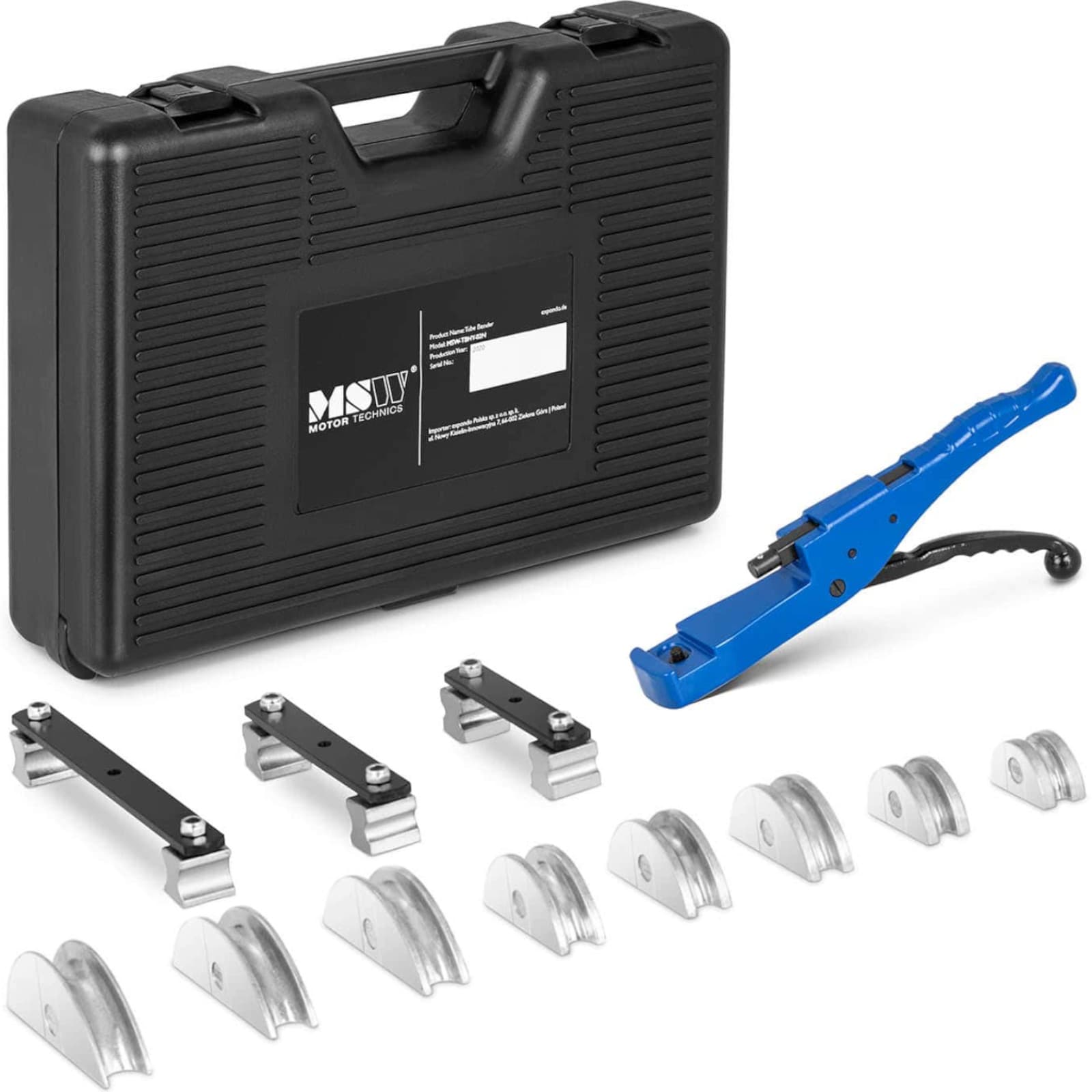 Manuaalinen taivutin XPAP PEX -kupariputkille, halkaisija 10–22 mm, 8 päätä – MSW