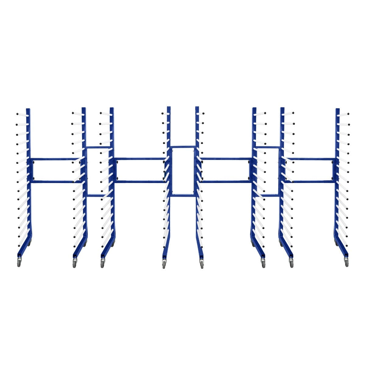 Yhdistelmäsuihkukuivausteline, 4 kpl ja 3 liitintä