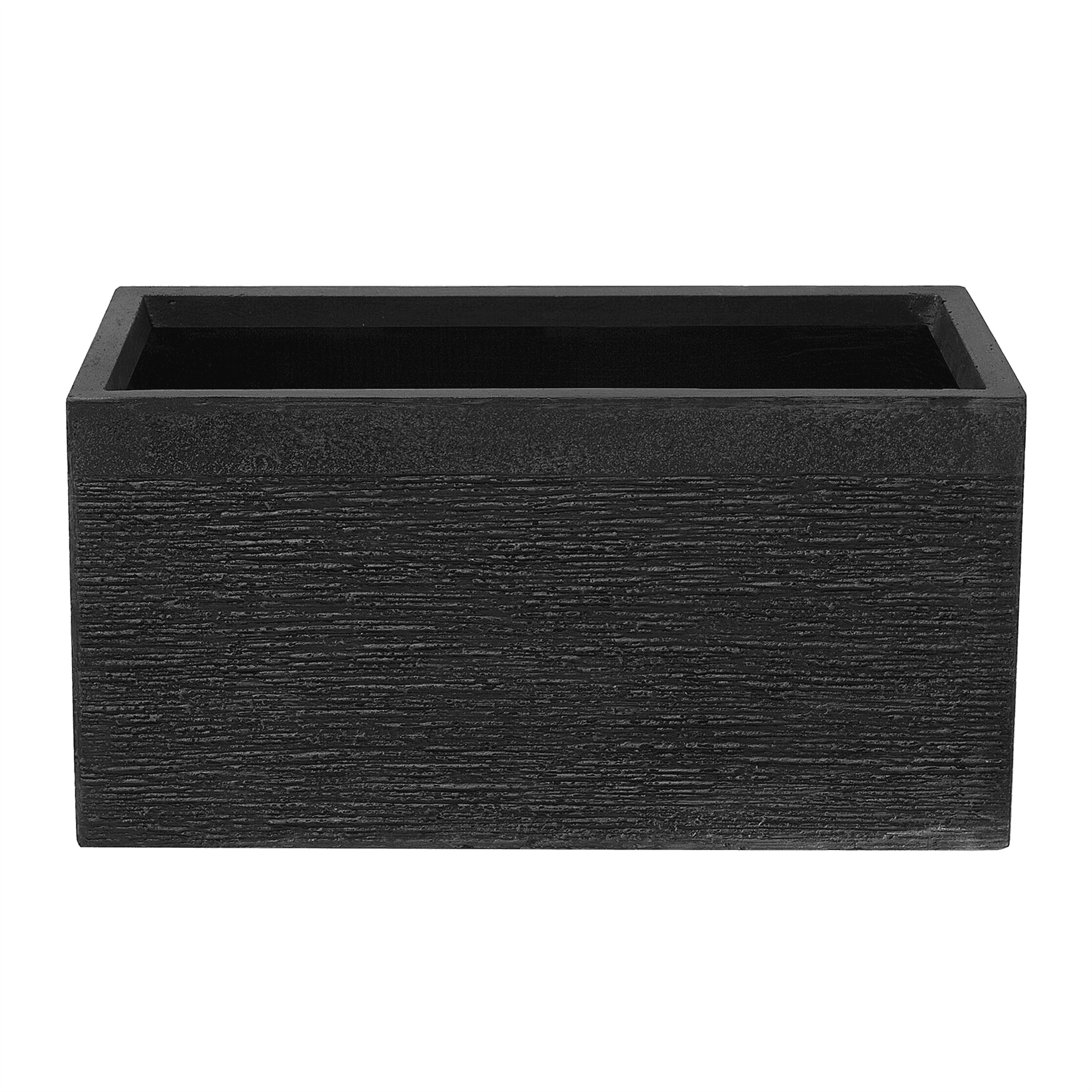 Kukkaruukku MYRA 60 cm Musta – Beliani