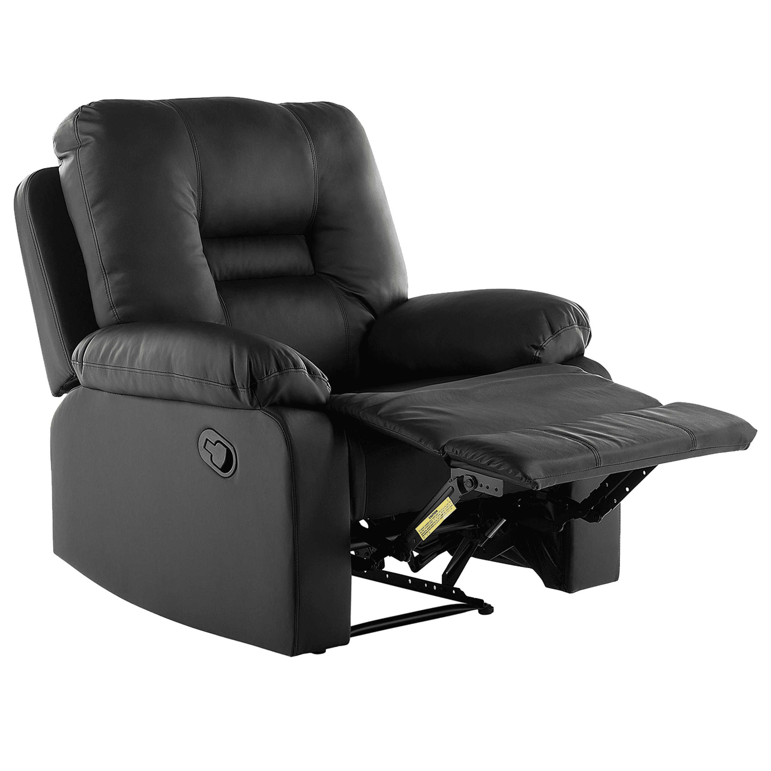 Mekanismituoli BERGEN keinonahka Musta – Beliani