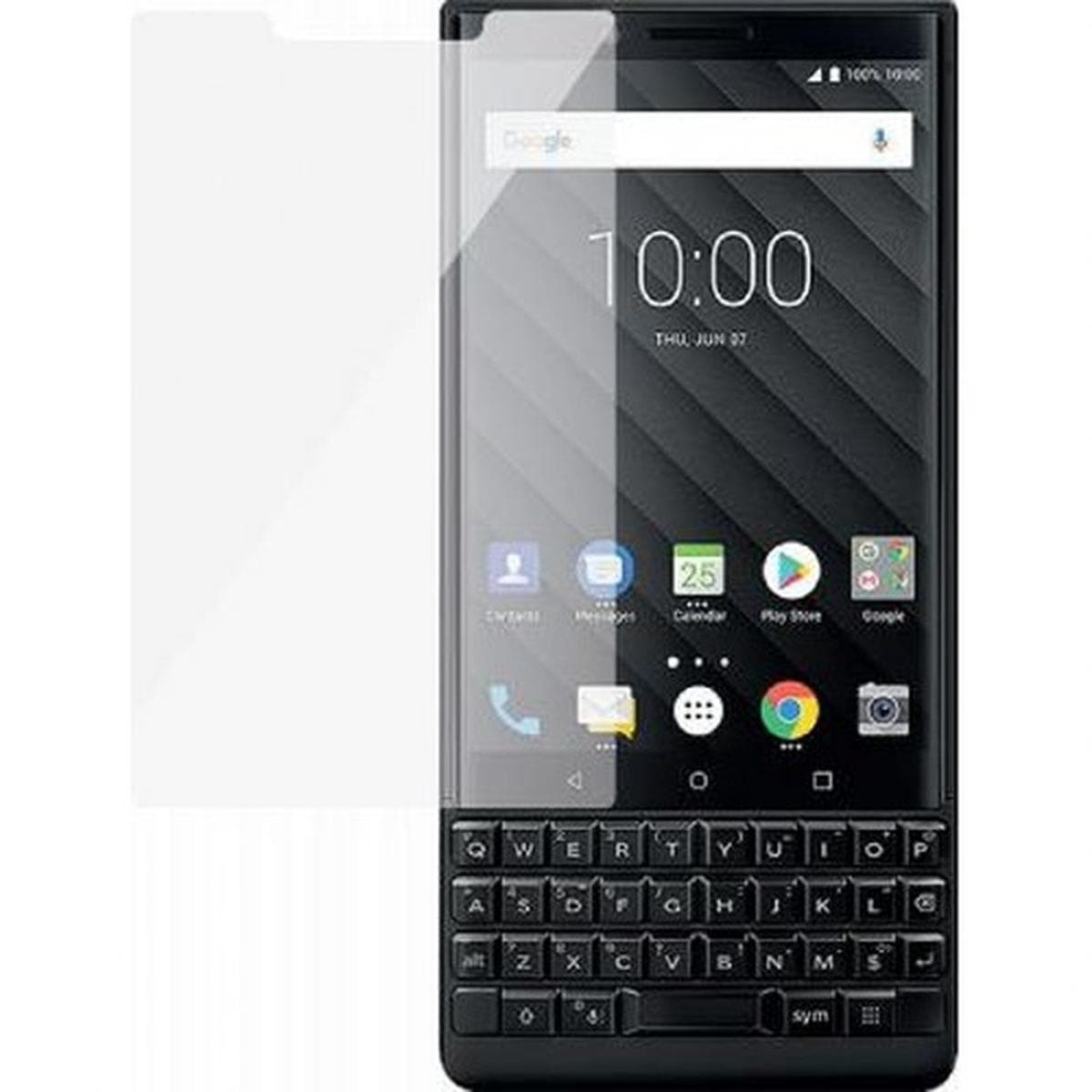 Näytönsuoja BlackBerry Key 2 Karkaistua Lasia 2.5D Naarmuuntumaton – Bigben Connected