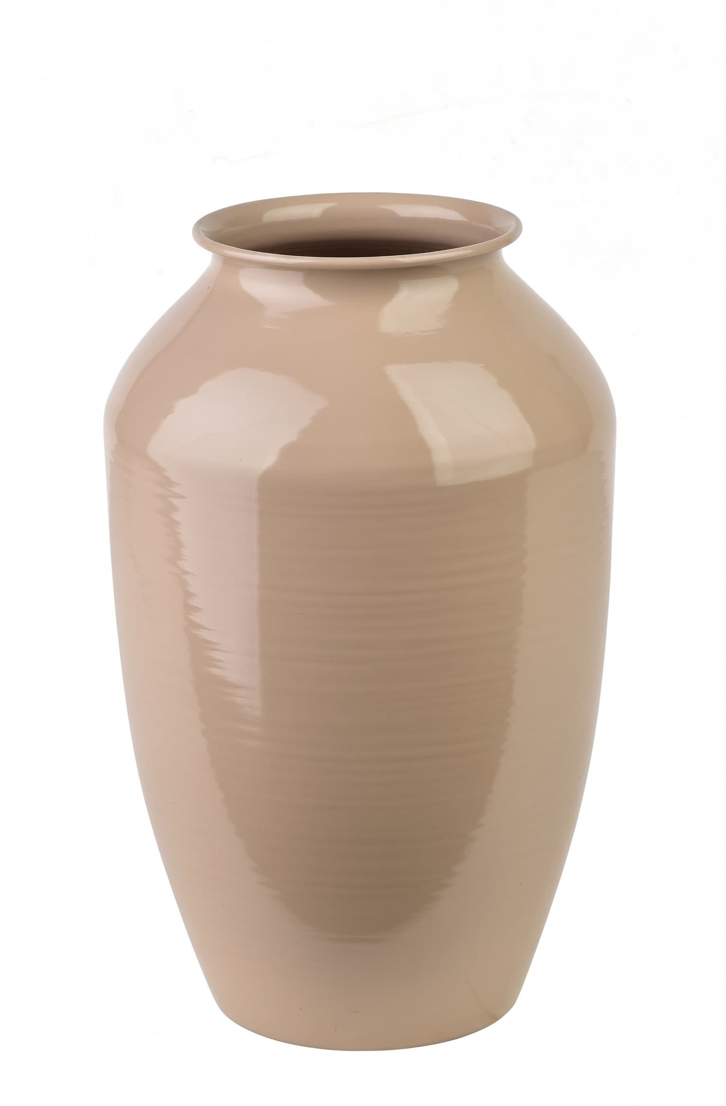 Maljakko metalli MONDEX ROGER 10x17x27 cm beige 1 kpl – MONDEX
