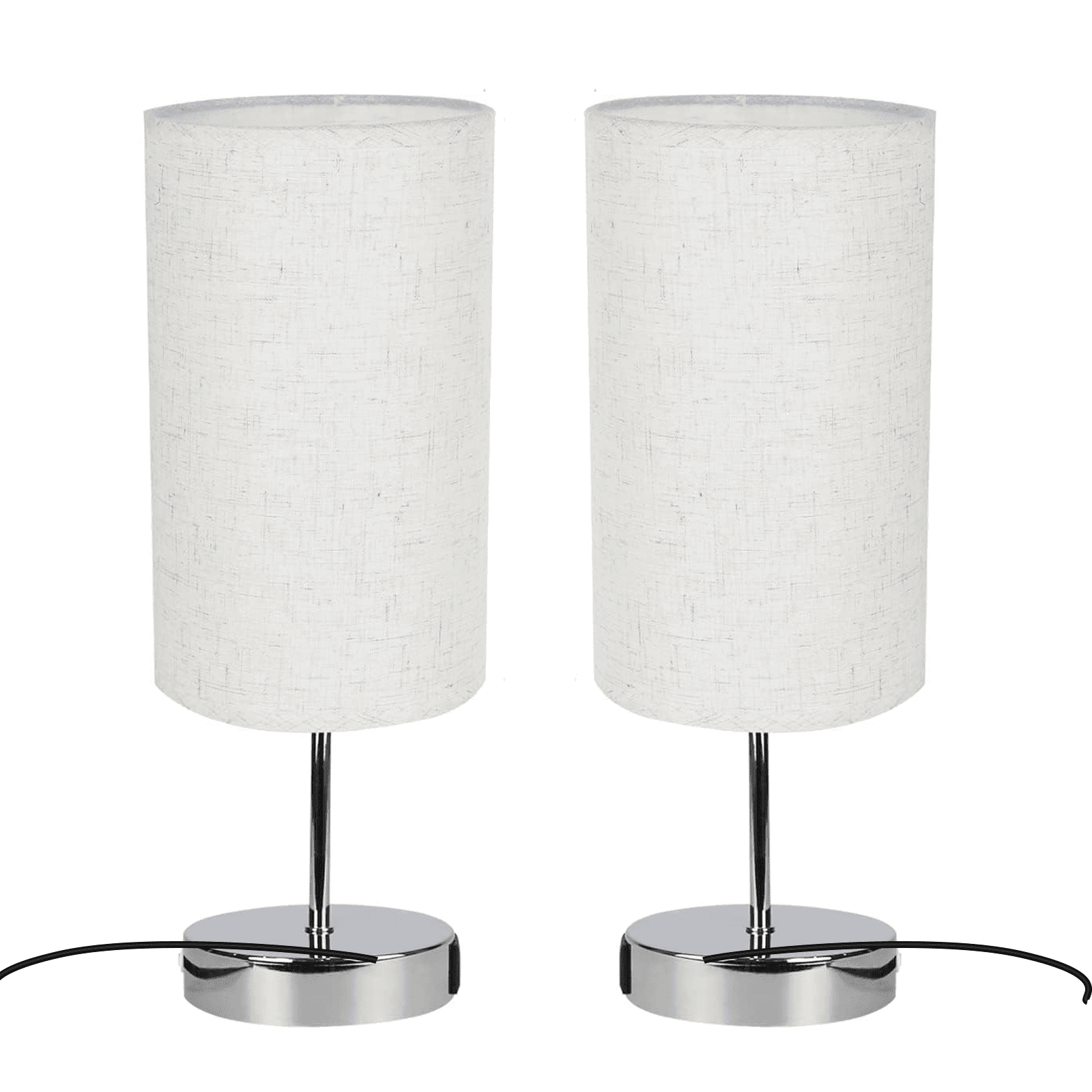 NETTLIFE Vintage - himmennettävä Kosketusyövalaisin, E27, USB - lataustoiminnolla, LED lämmin Valkoinen, himmennettävä – Nettlife