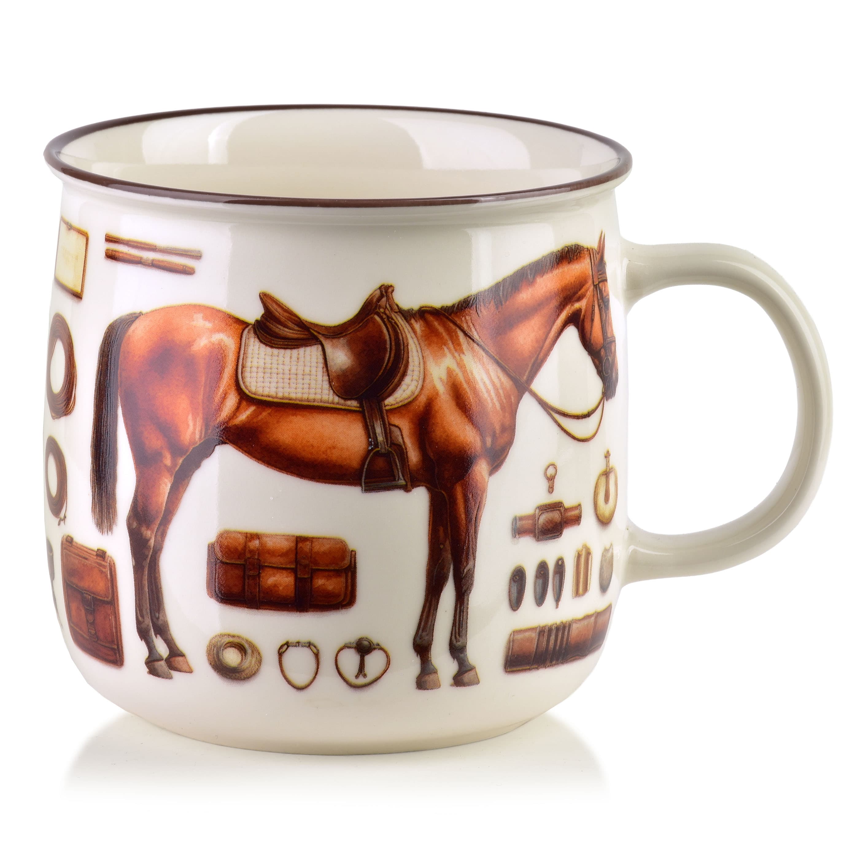 Muki keramiikka NORMAN 450 ml 9,6x13x9,3 cm moniväri 1 kpl