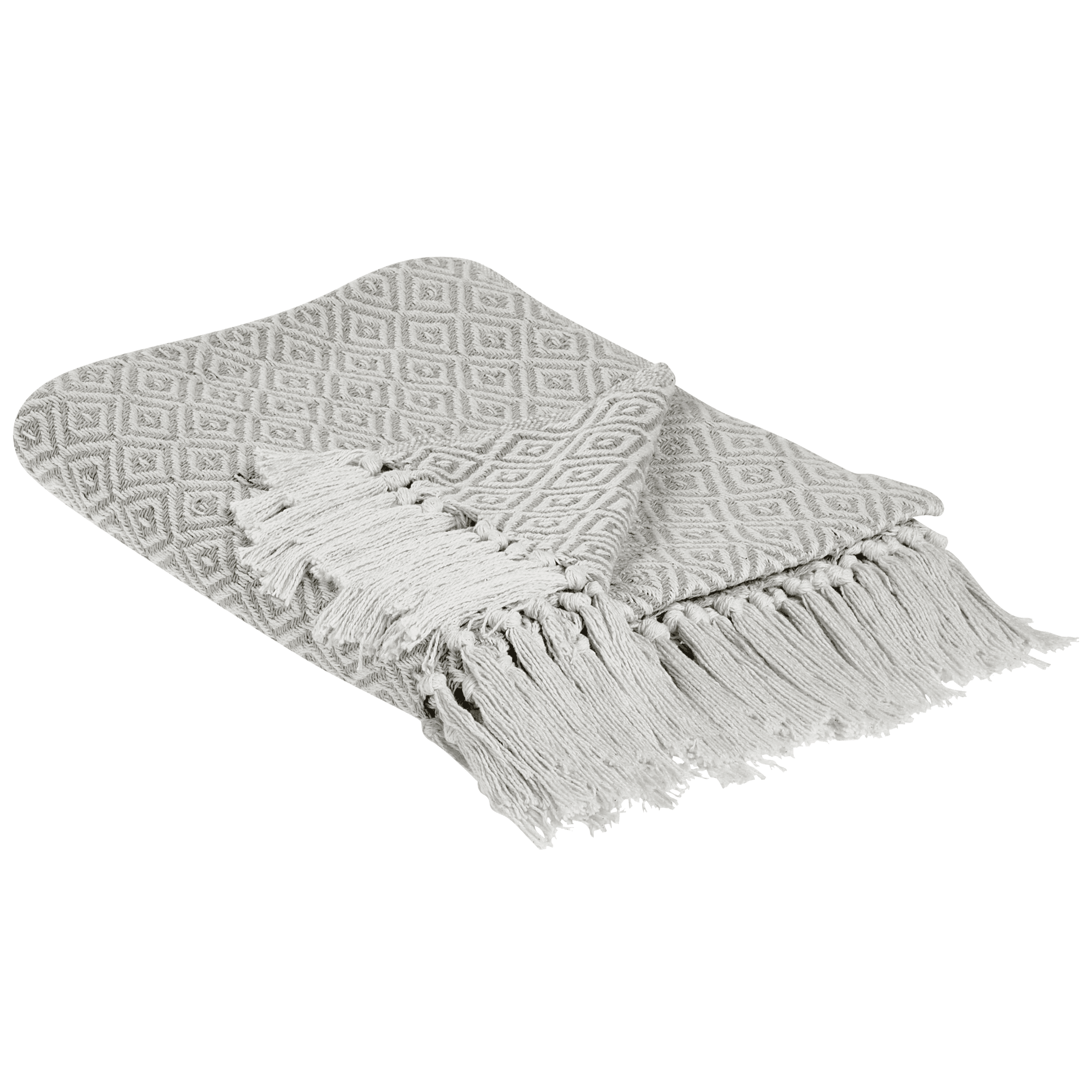 Torkkupeitto MITYAL puuvilla 125 x 150 cm Ruskeanharmaa – Beliani
