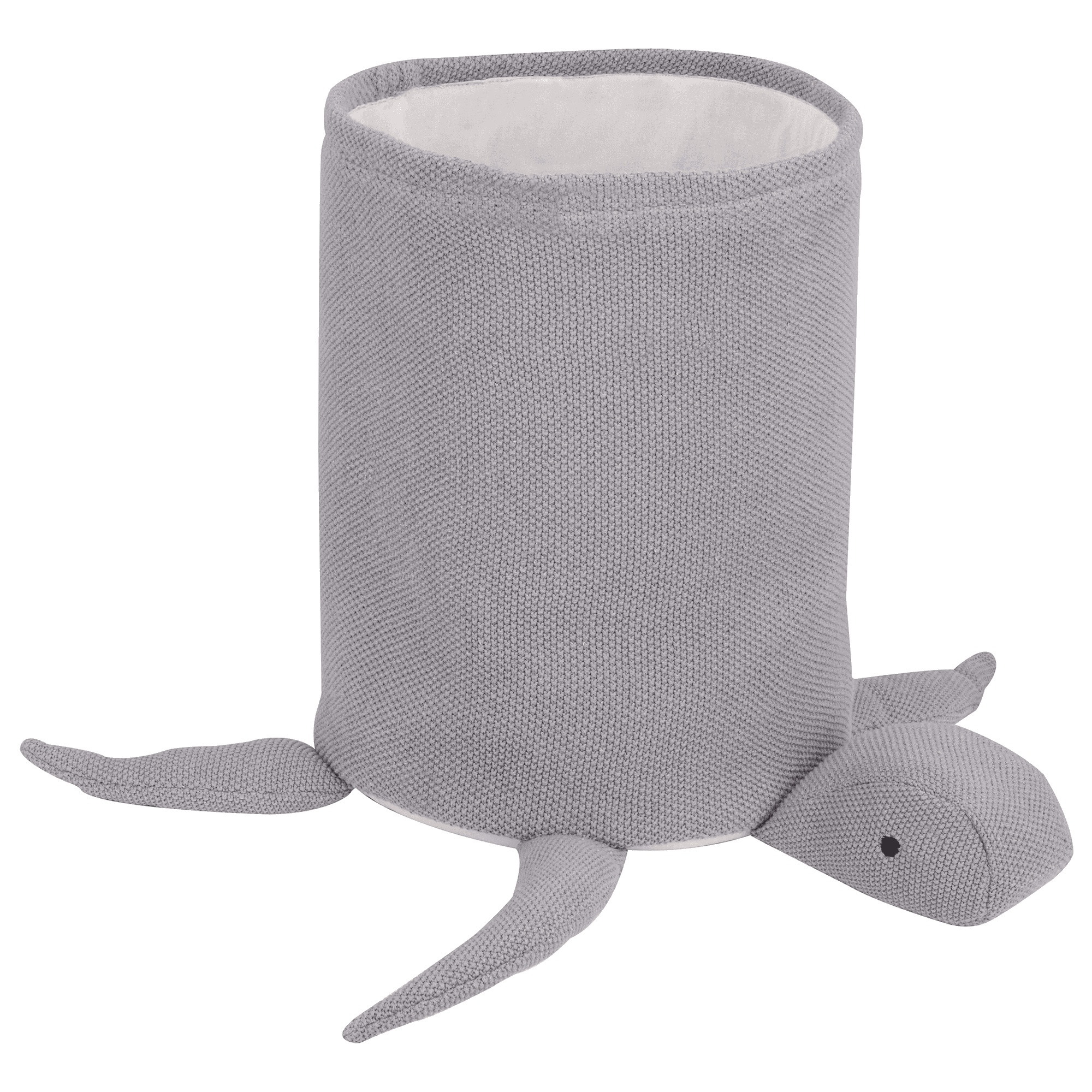 Lasten kori Kilpikonna TANDA puuvilla Harmaa – Beliani