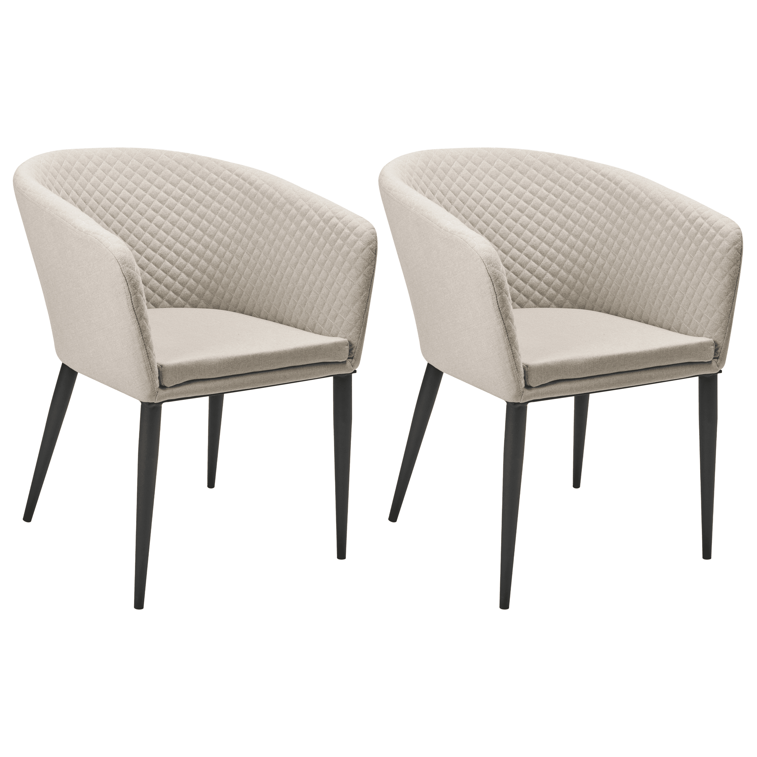 Puutarhatuolisetti 2 kpl CURGOS kangas Beige