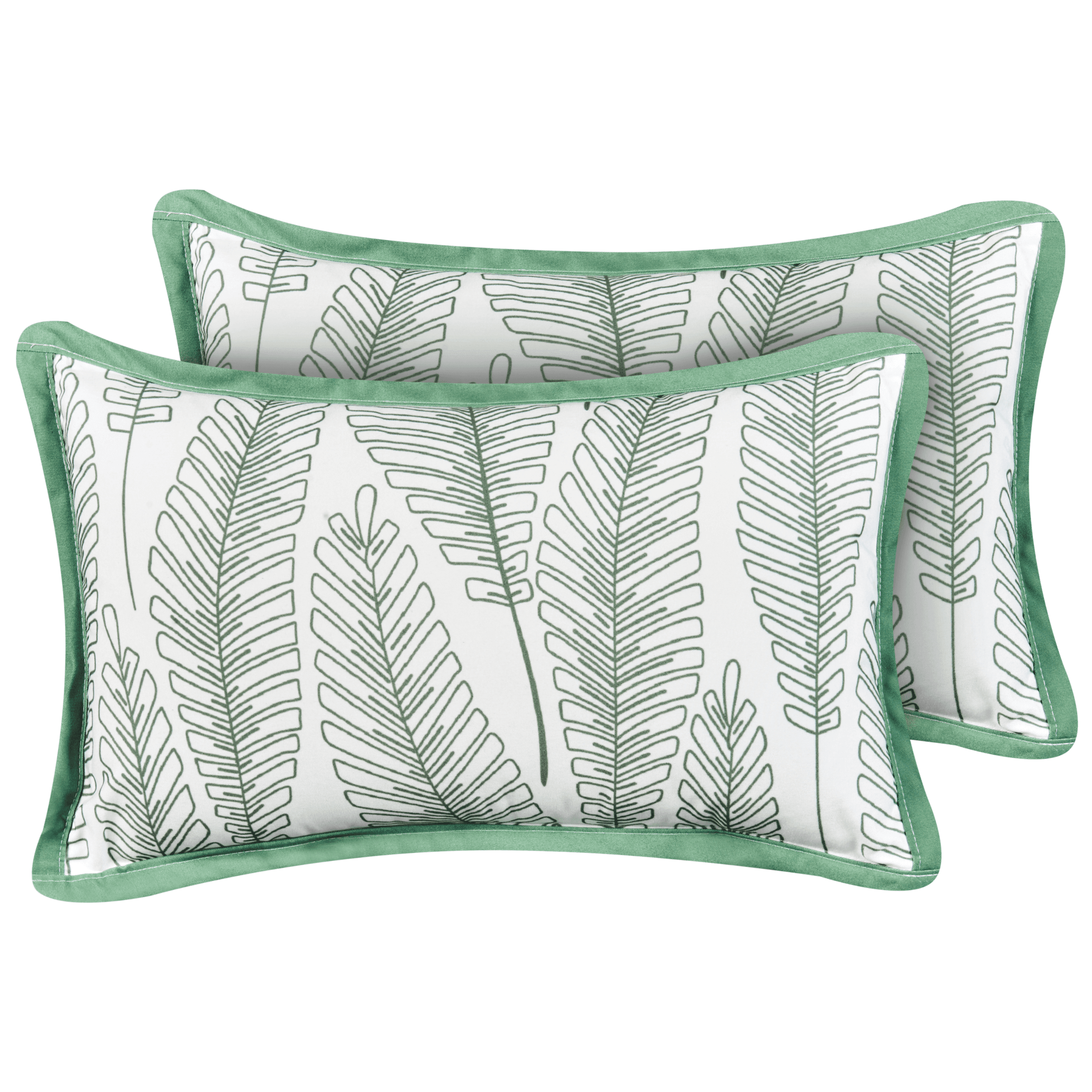 Ulkotyynysetti 2 kpl MEADOW Kasvikuvio 30 x 50 cm Vihreä