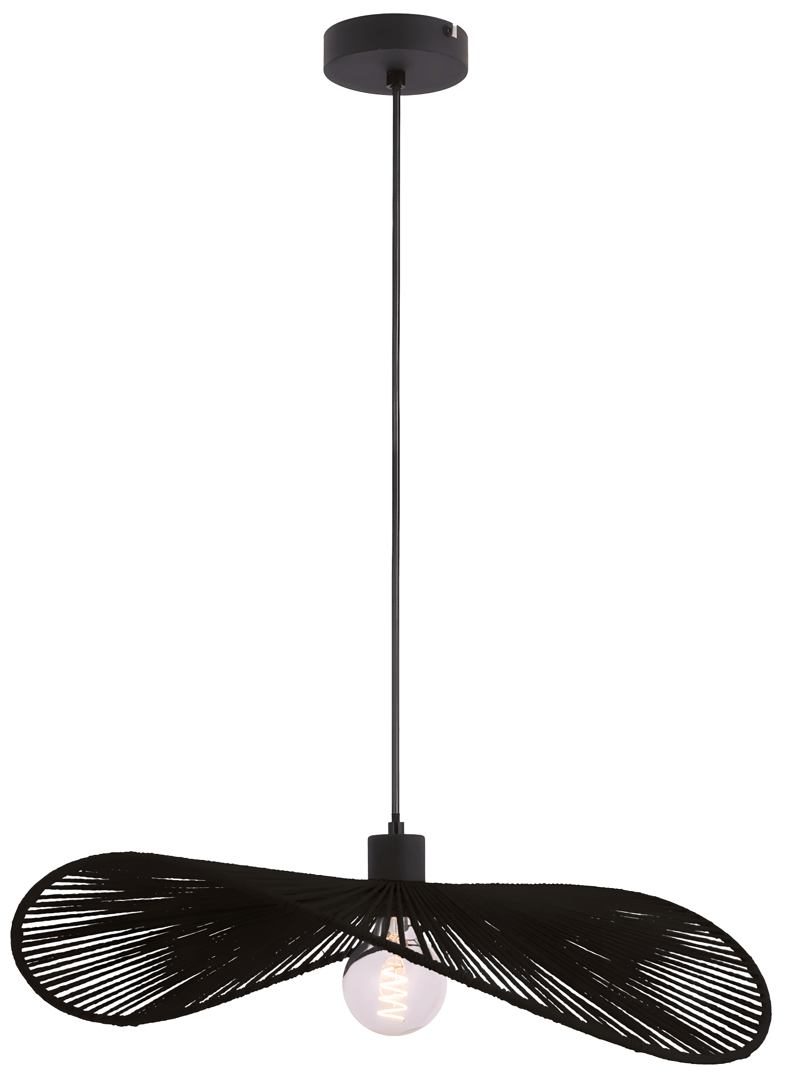 TOOLIGHT riippuva kattovalaisin APP1831-1CP musta, 60x60x16,5cm – Toolight