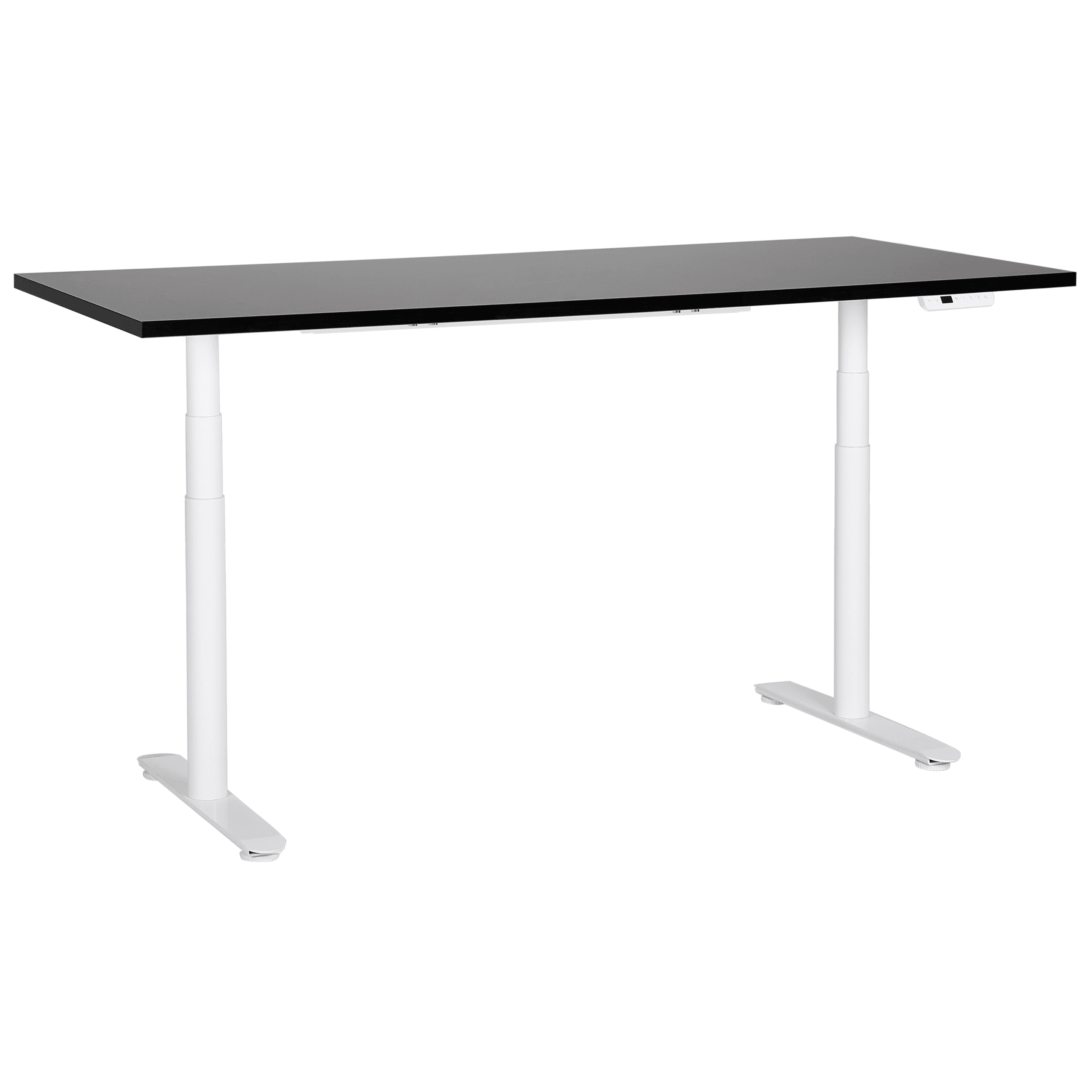 Sähkösäädettävä työpöytä DESTINAS Musta/valkoinen 180 cm 80 cm