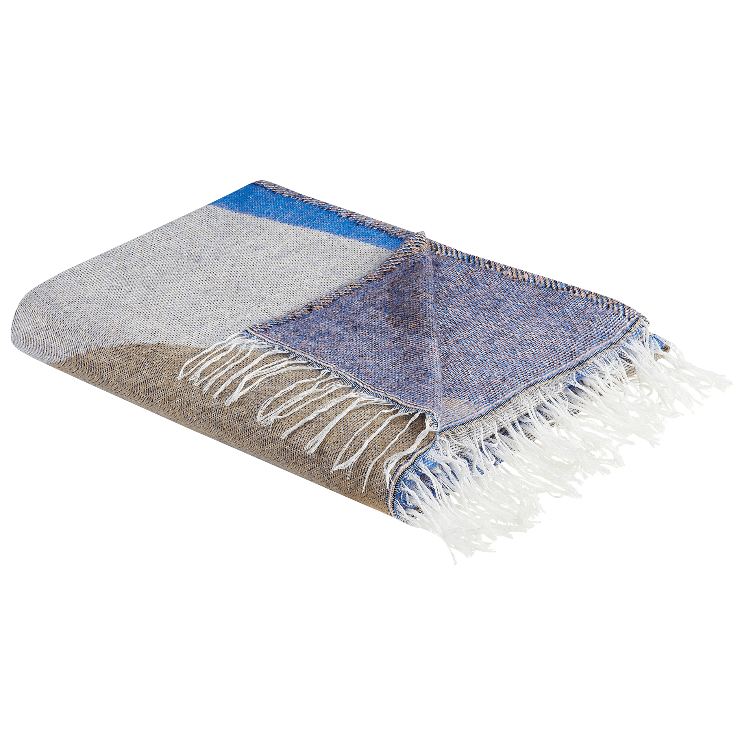 Torkkupeitto YALADI kangas 130 x 170 cm Monivärinen – Beliani