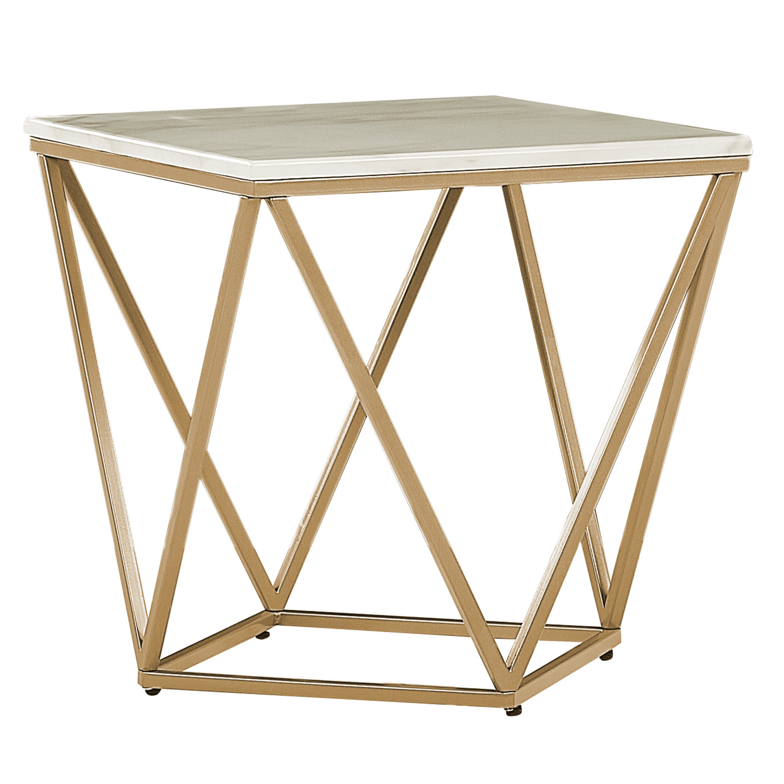 Sivupöytä MALIBU Beige marmorikuvio