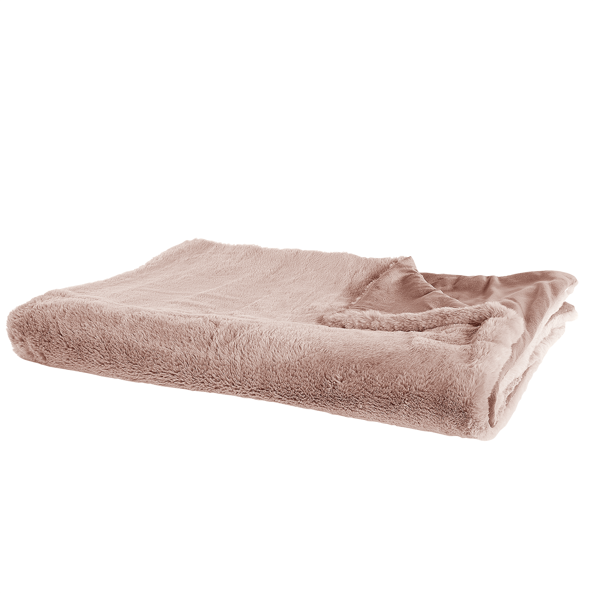Torkkupeitto CHAAB 200 x 220 cm Vaaleanpunainen – Beliani