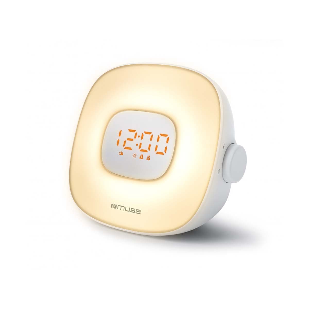 Valoherätyskello Säädettävä FM/Kaksoishälytys/Luontoäänet