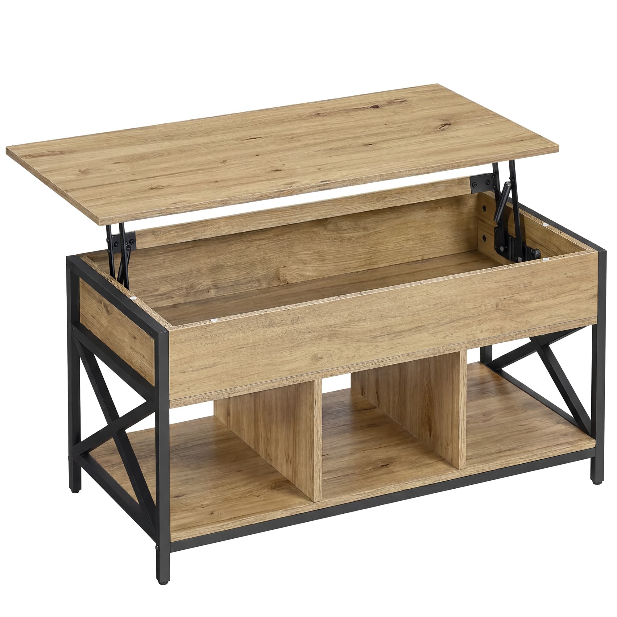 artisan-tammi-sohvapöytä LCT202B88V1 100x50 cm, korkeus 49, 62 cm – Leobert