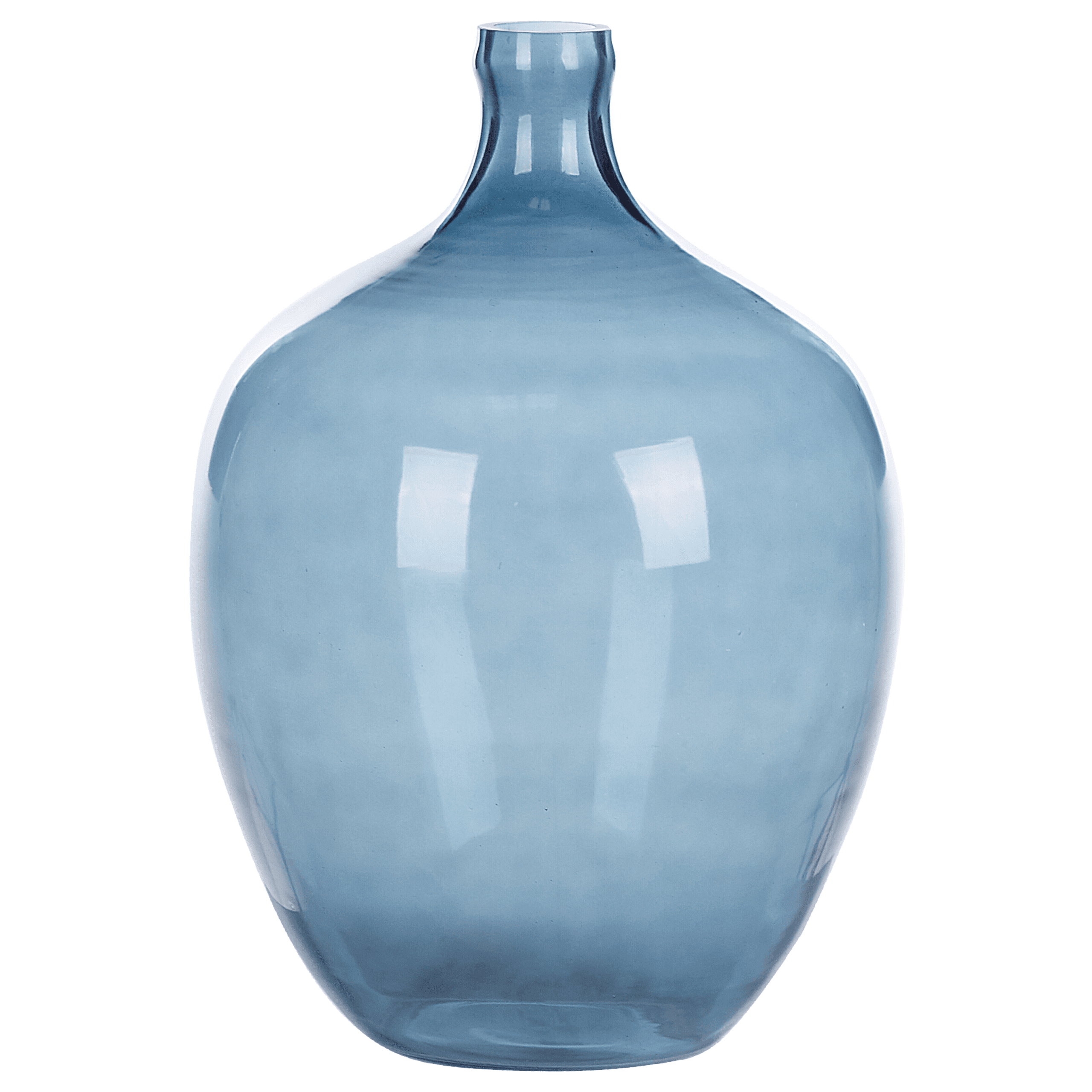 Kukkamaljakko ROTI lasi 39 cm Sininen – Beliani