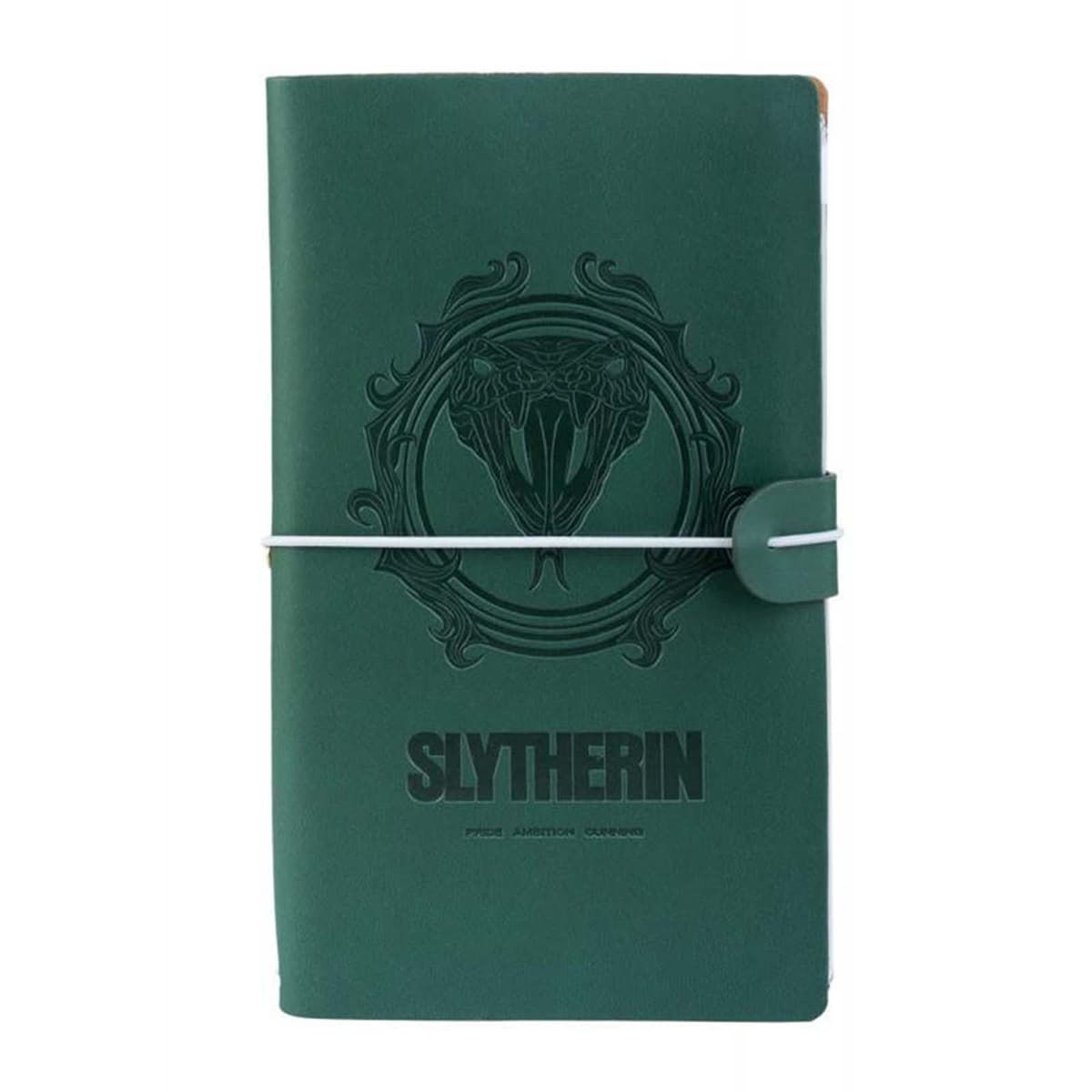 Carnet de Voyage Slytherin 12x19,6 cm joustavalla nauhalla – Harry Potter
