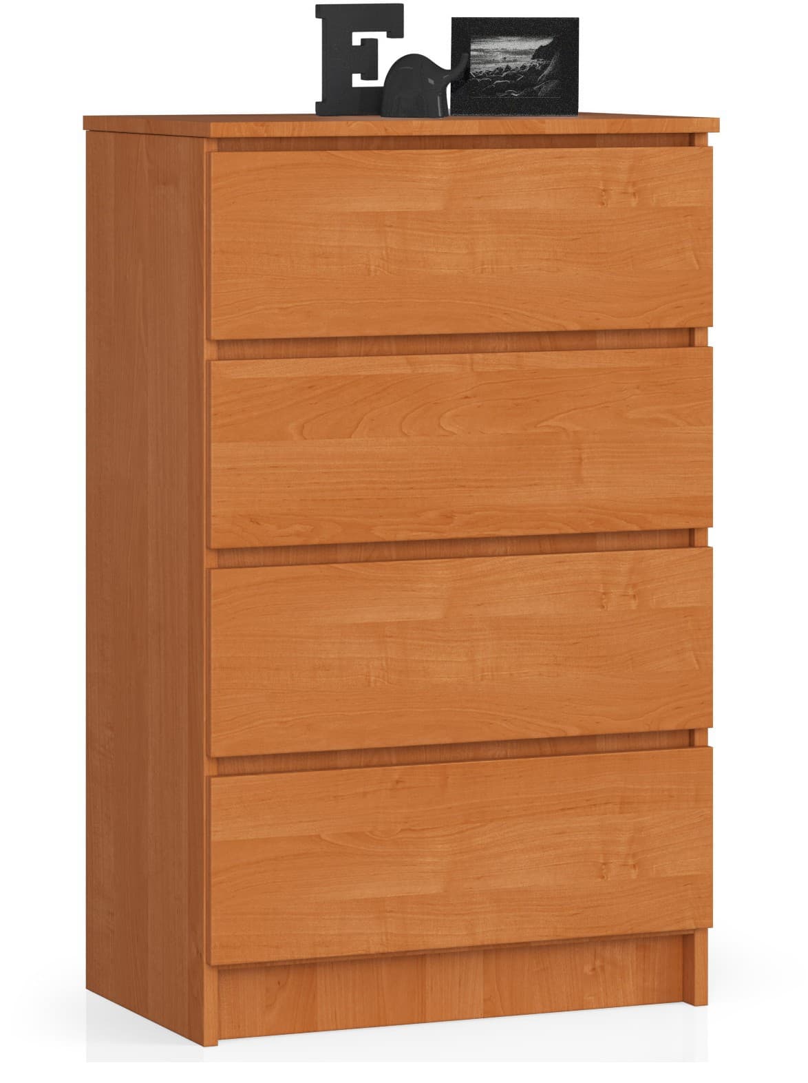 Akord Lipasto 4 laatikkoa Leppä 60x40x99 – Akord