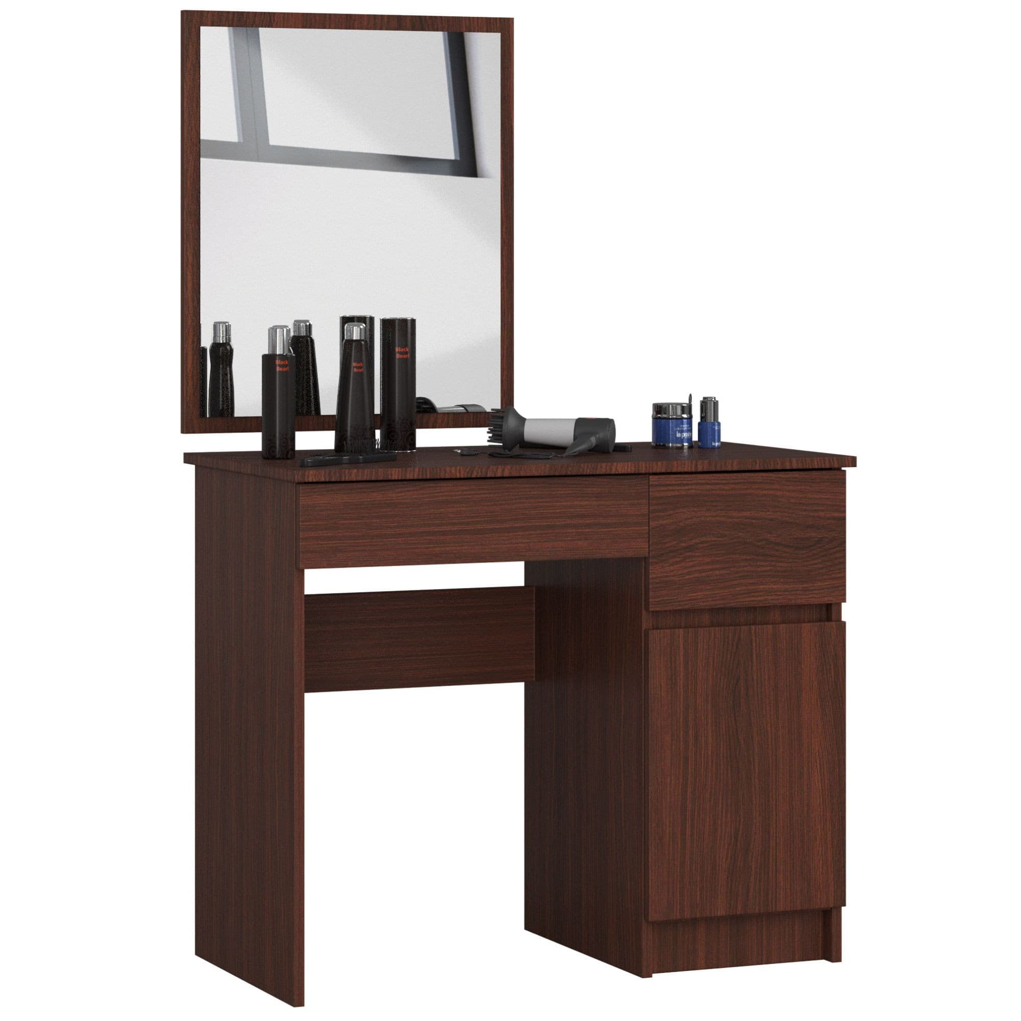 Akord Kampauspöytä Oikea Peili Wenge 90x50x142 – Akord