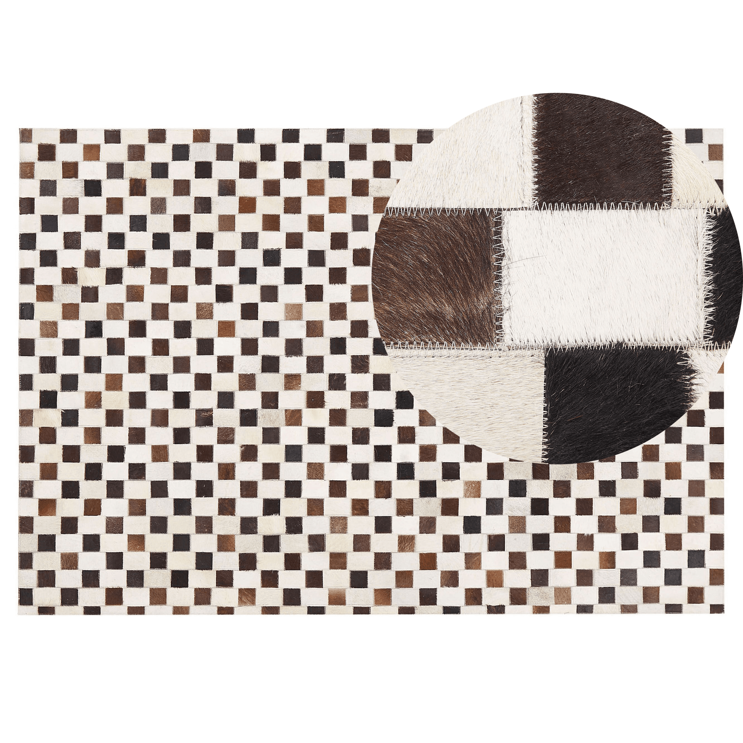 Matto KAYABEY Beige 140 x 200 cm nahka