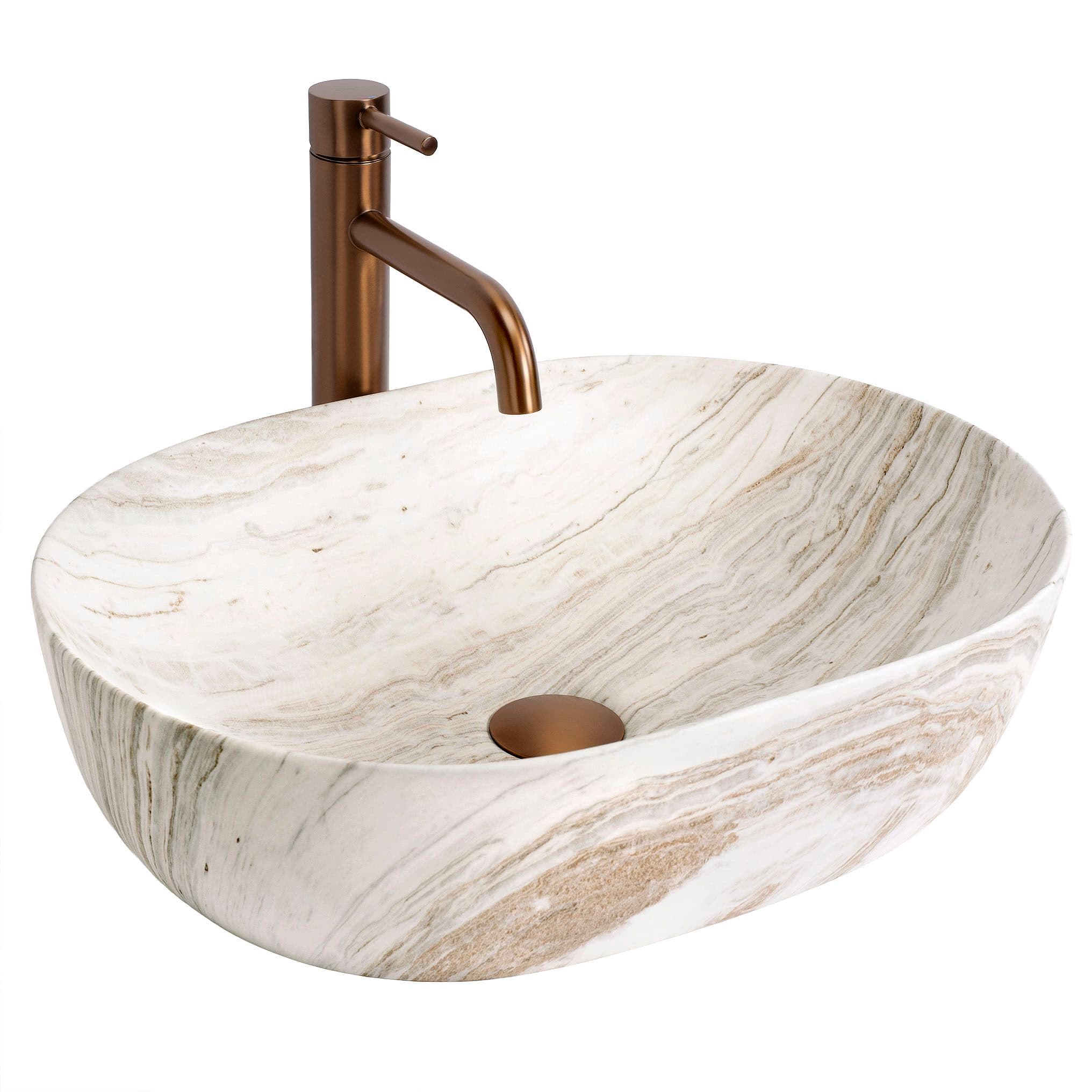 REA Malja-allas Amelia 48 Saturn Beige, 48X34,5X13,5CM